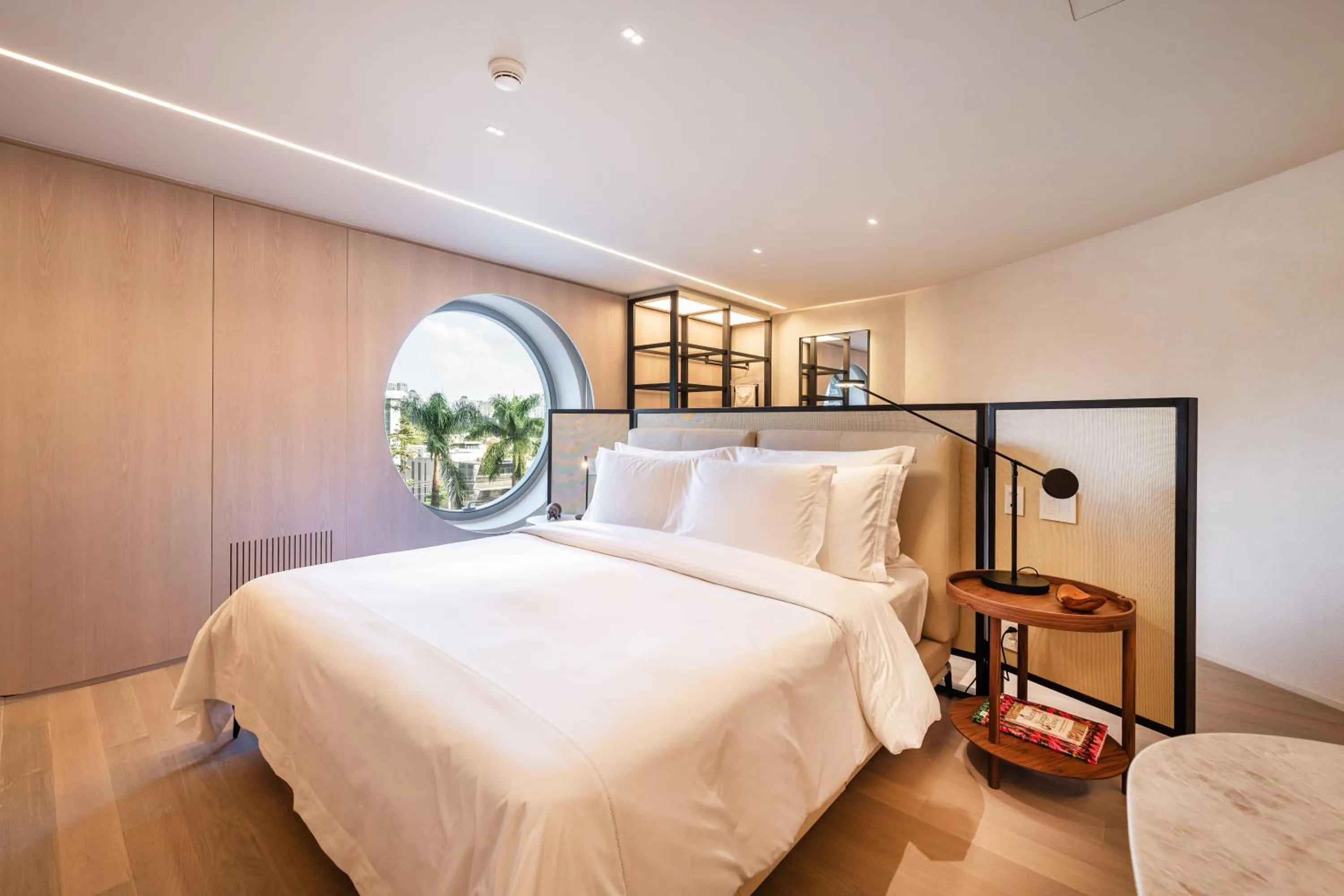 Bedroom, Bed in Hotel Unique