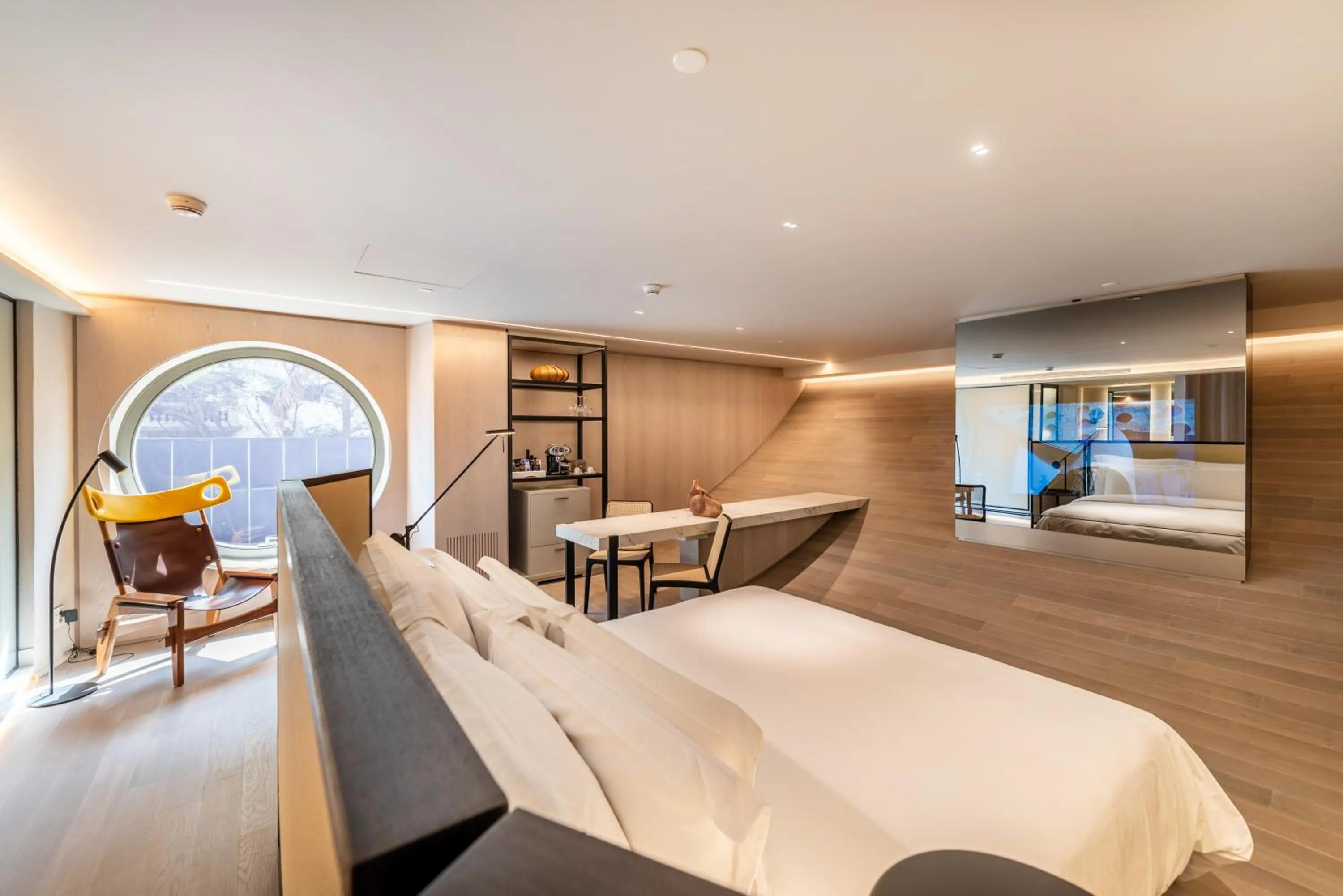 Bedroom, Bed in Hotel Unique