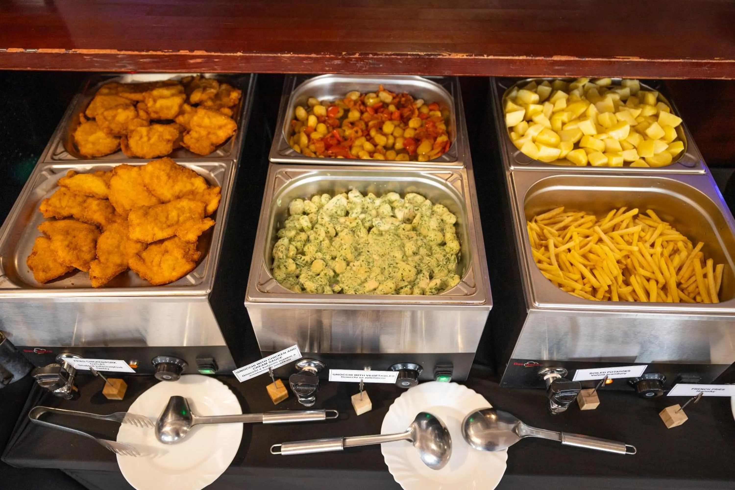 Food in Parkhotel Terezín