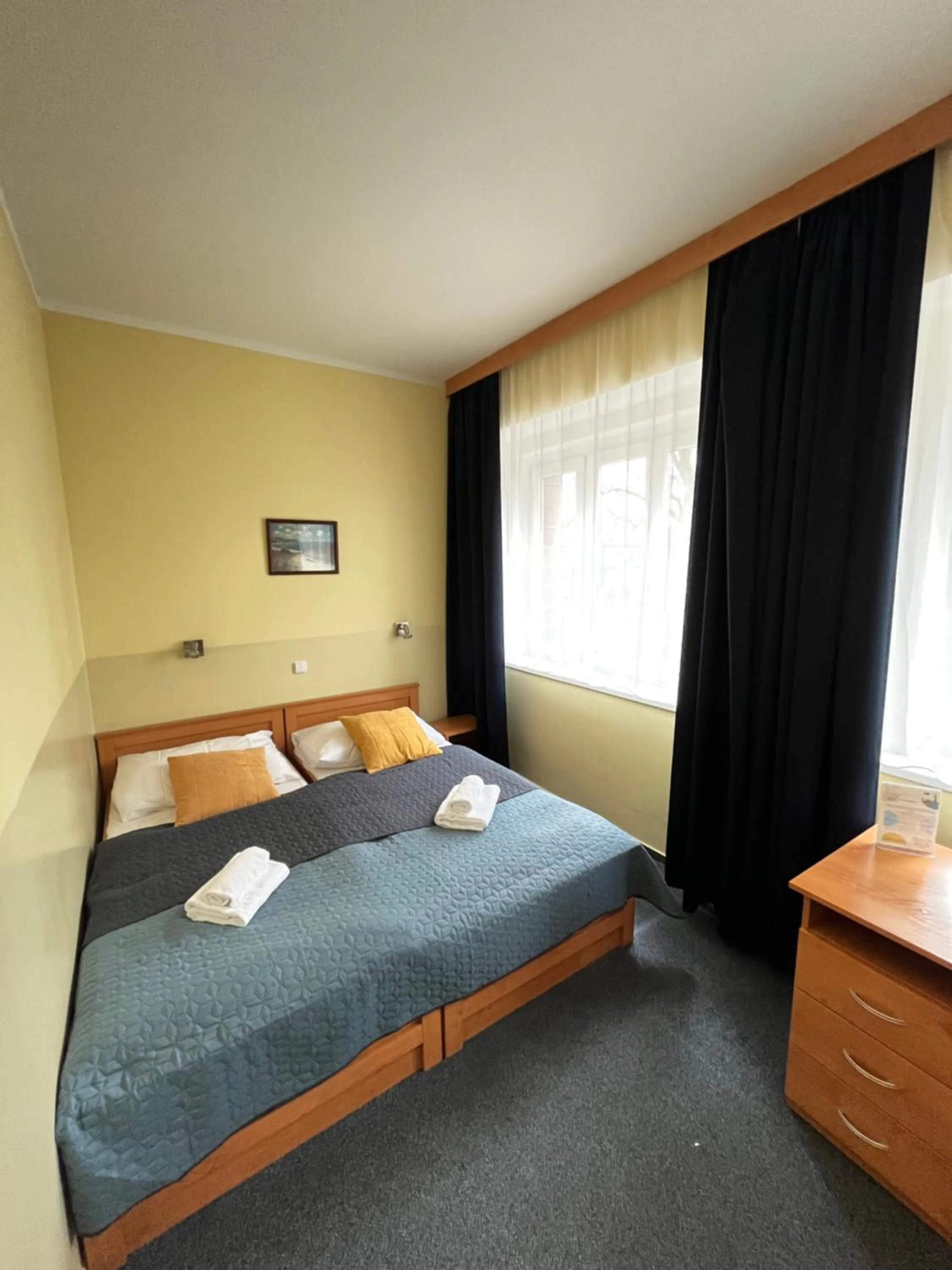 Bed in Parkhotel Terezín