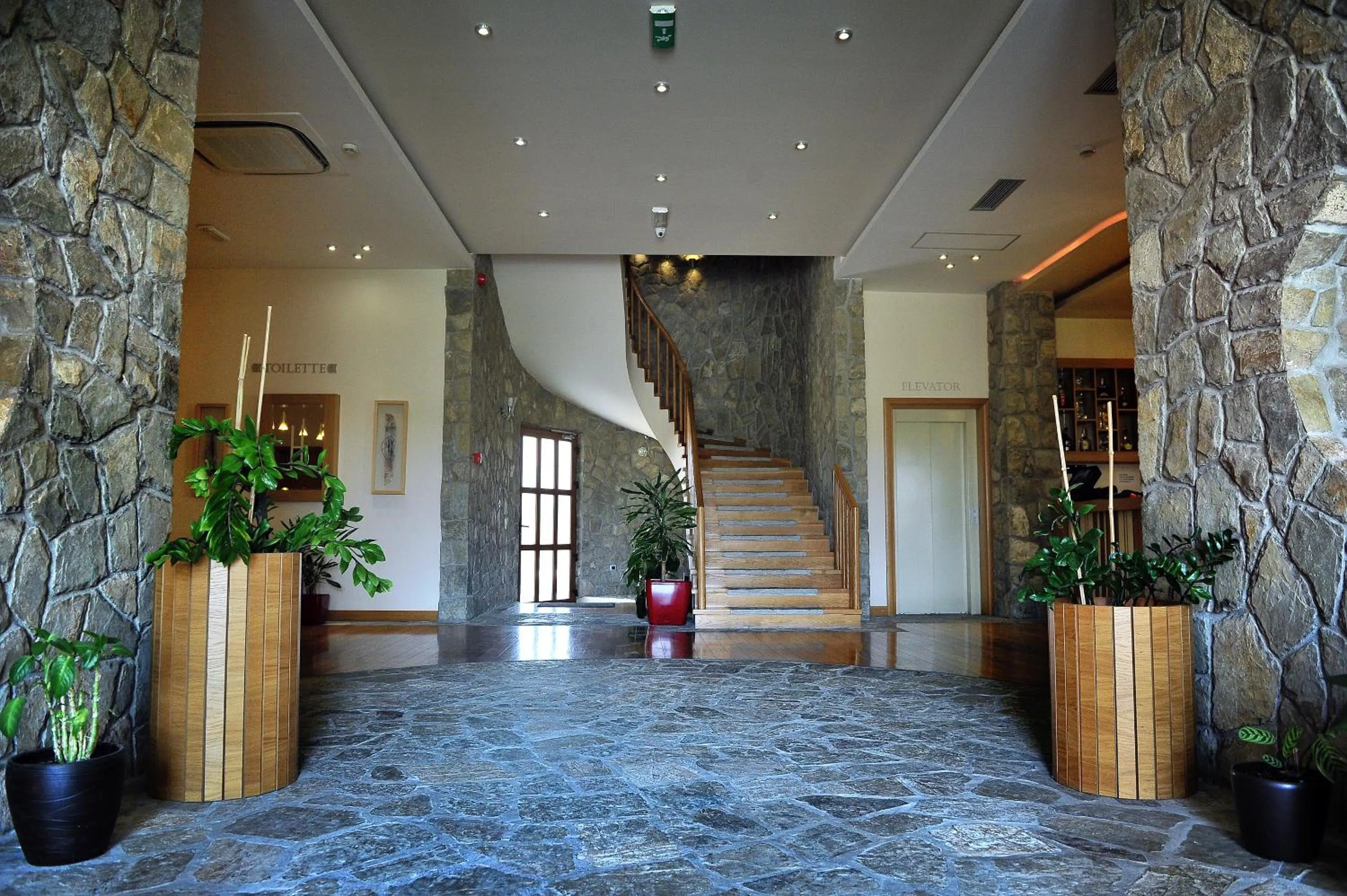 Lobby or reception in Hotel Aria