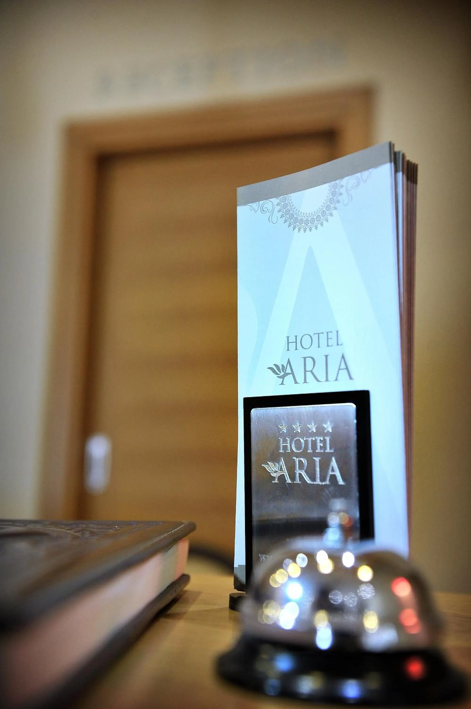 Decorative detail in Hotel Aria