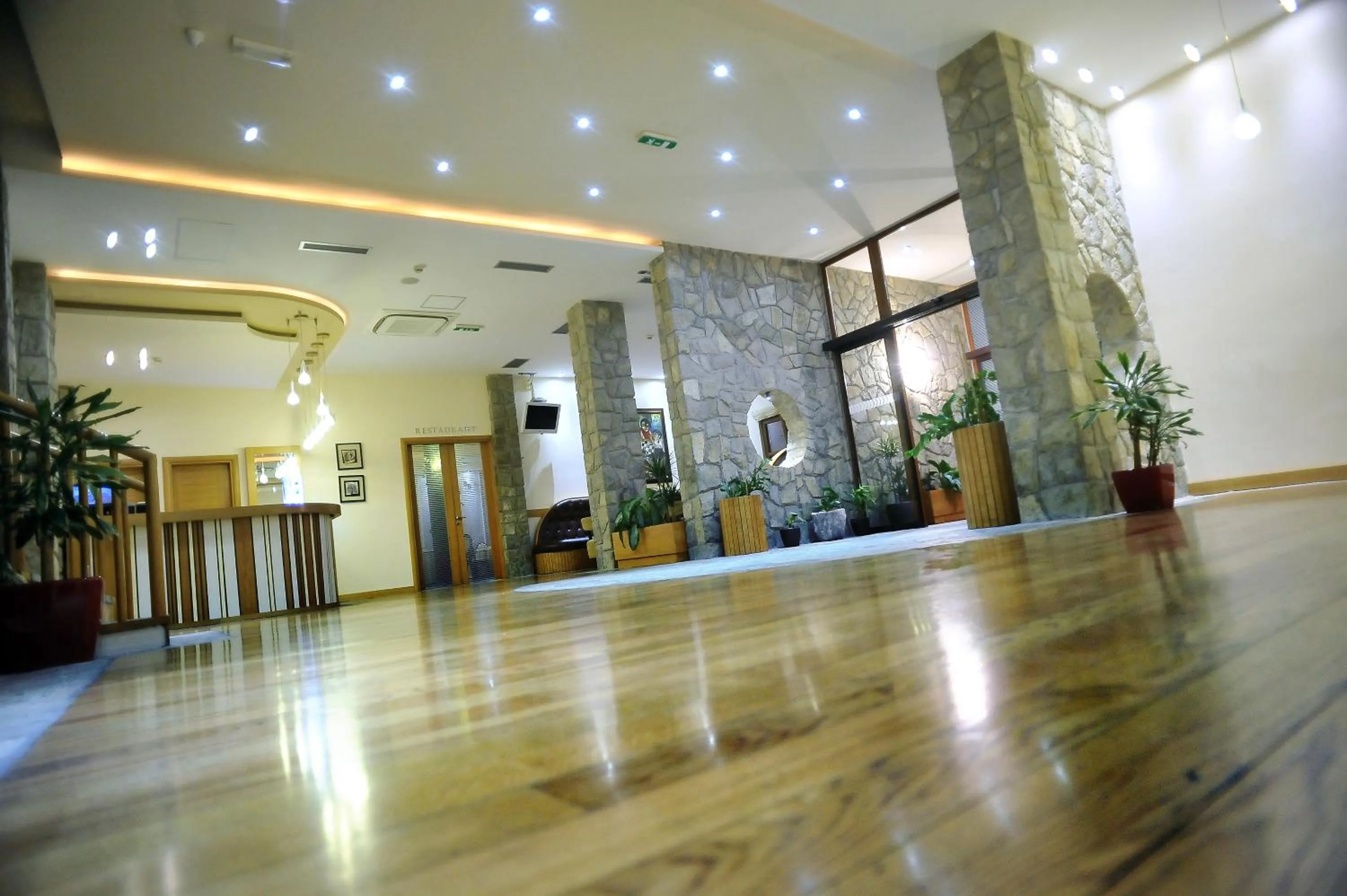 Lobby or reception in Hotel Aria