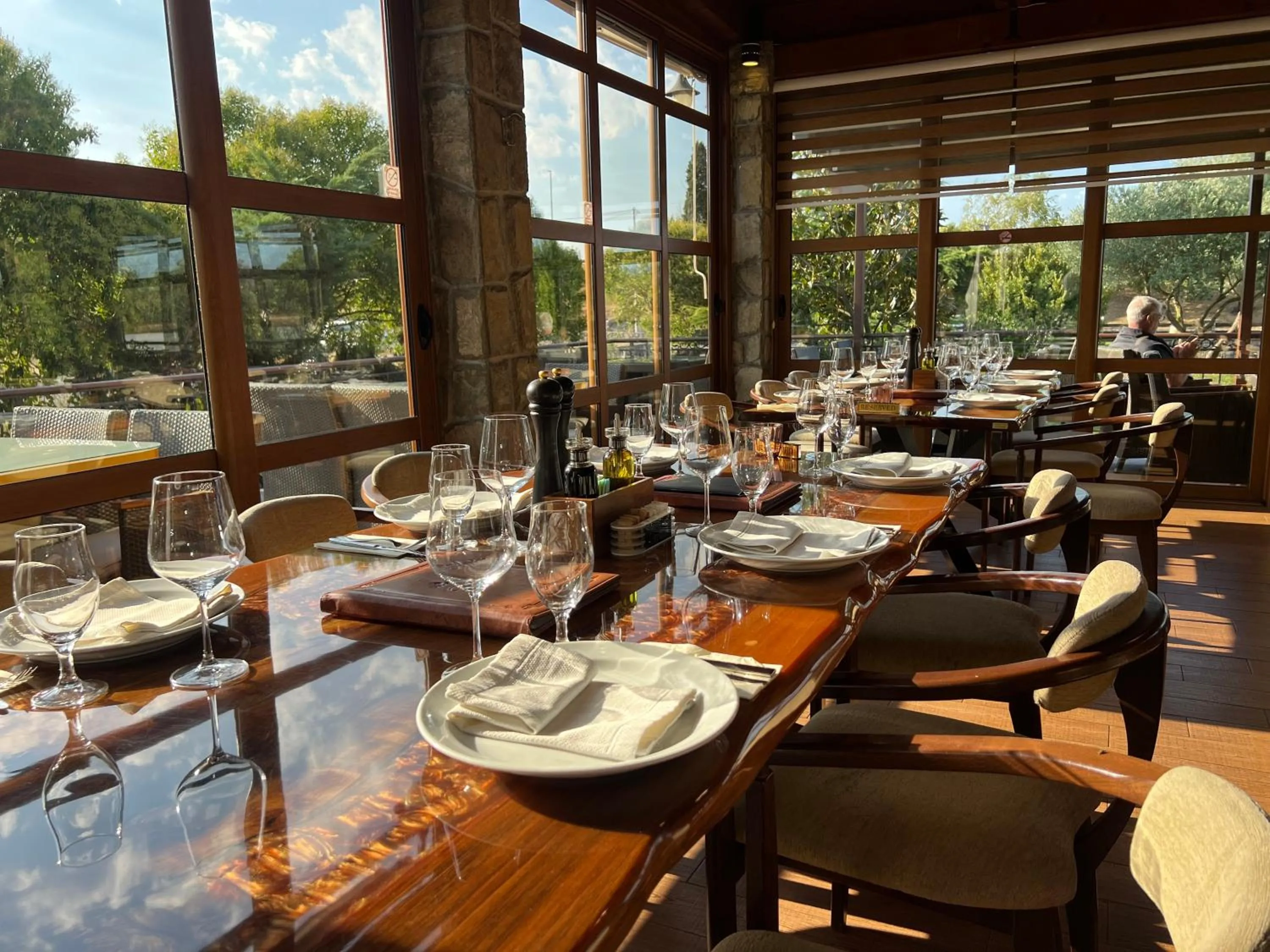 Restaurant/places to eat in Hotel Aria