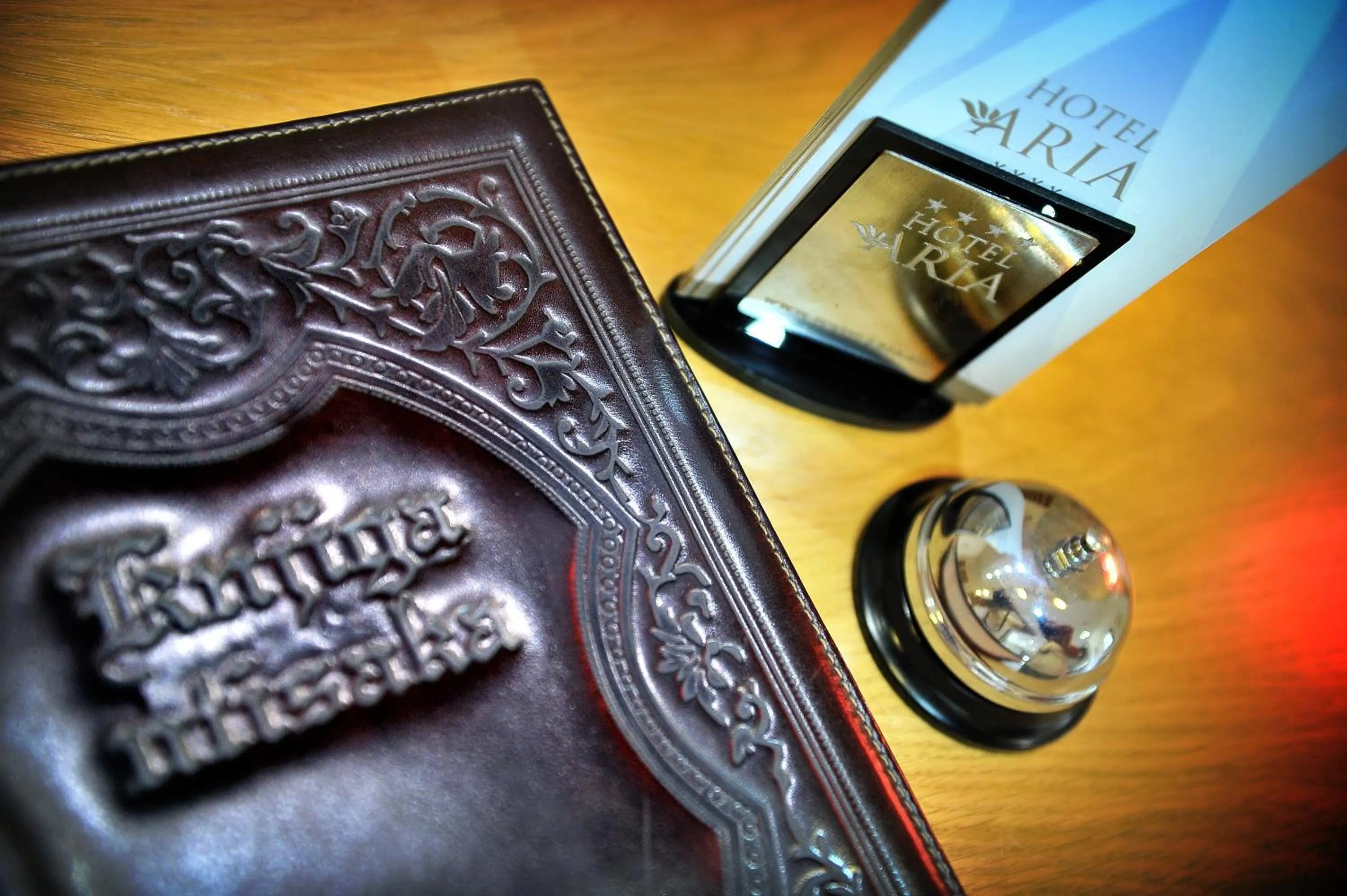 Decorative detail in Hotel Aria