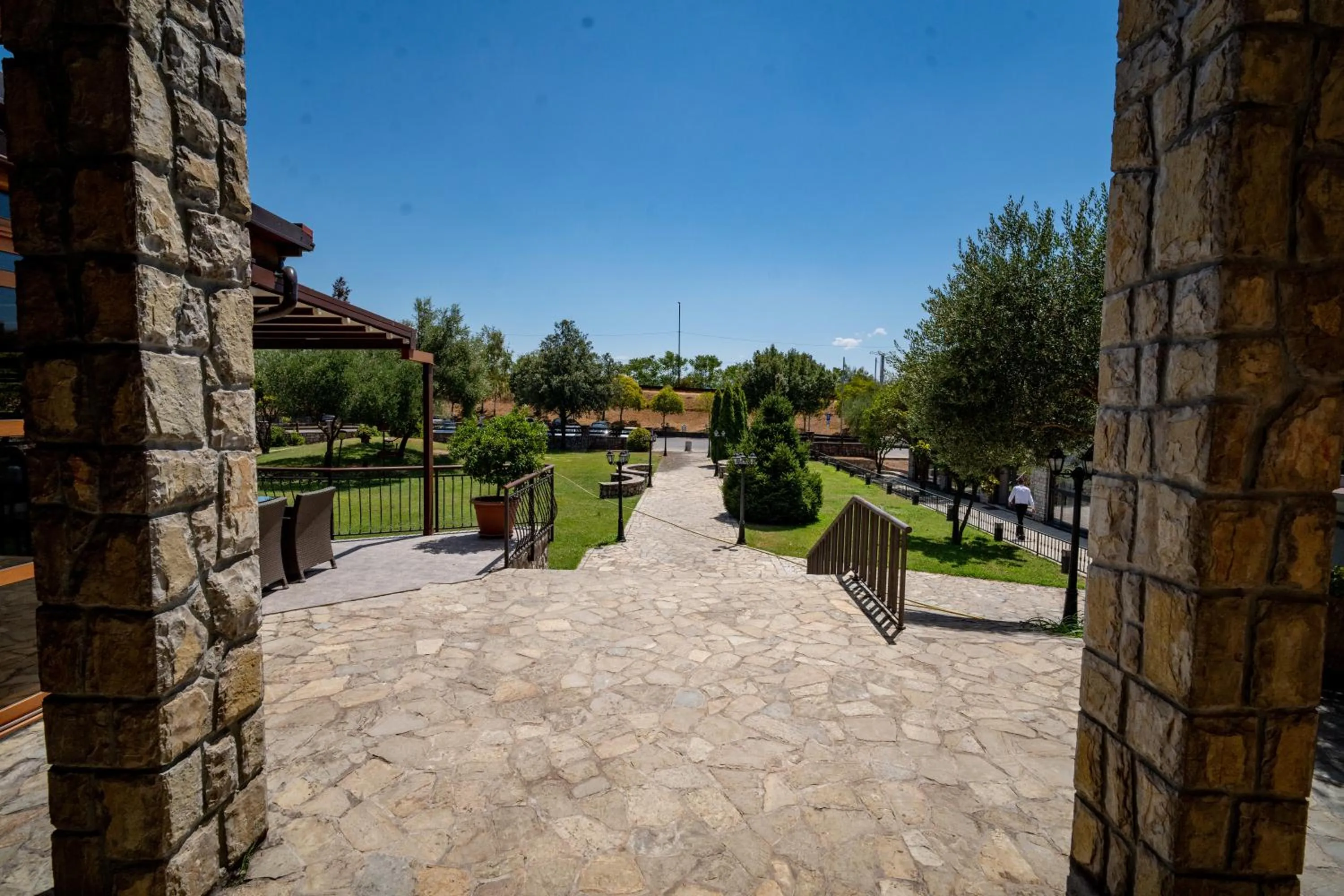 Property building in Hotel Aria