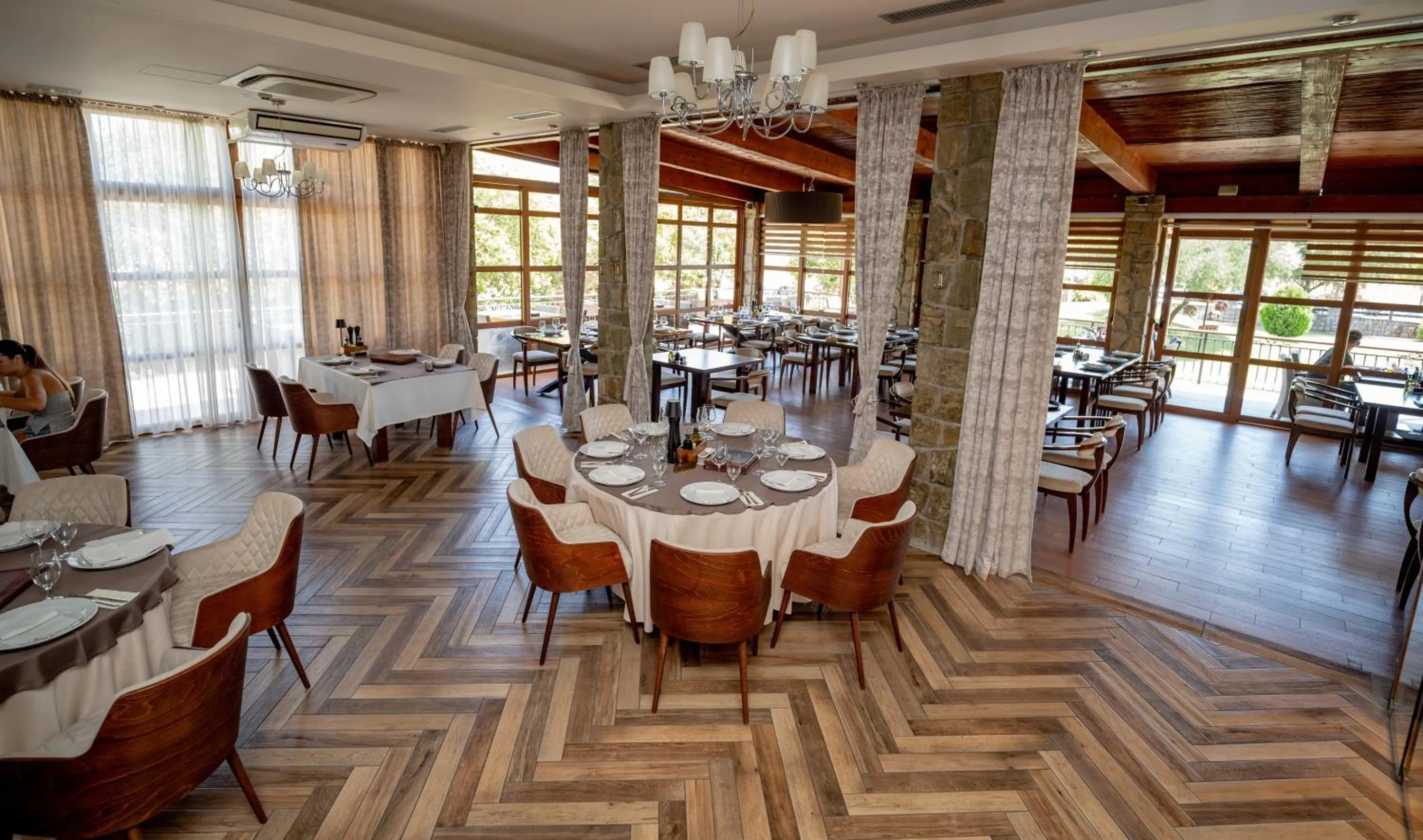 Restaurant/places to eat in Hotel Aria