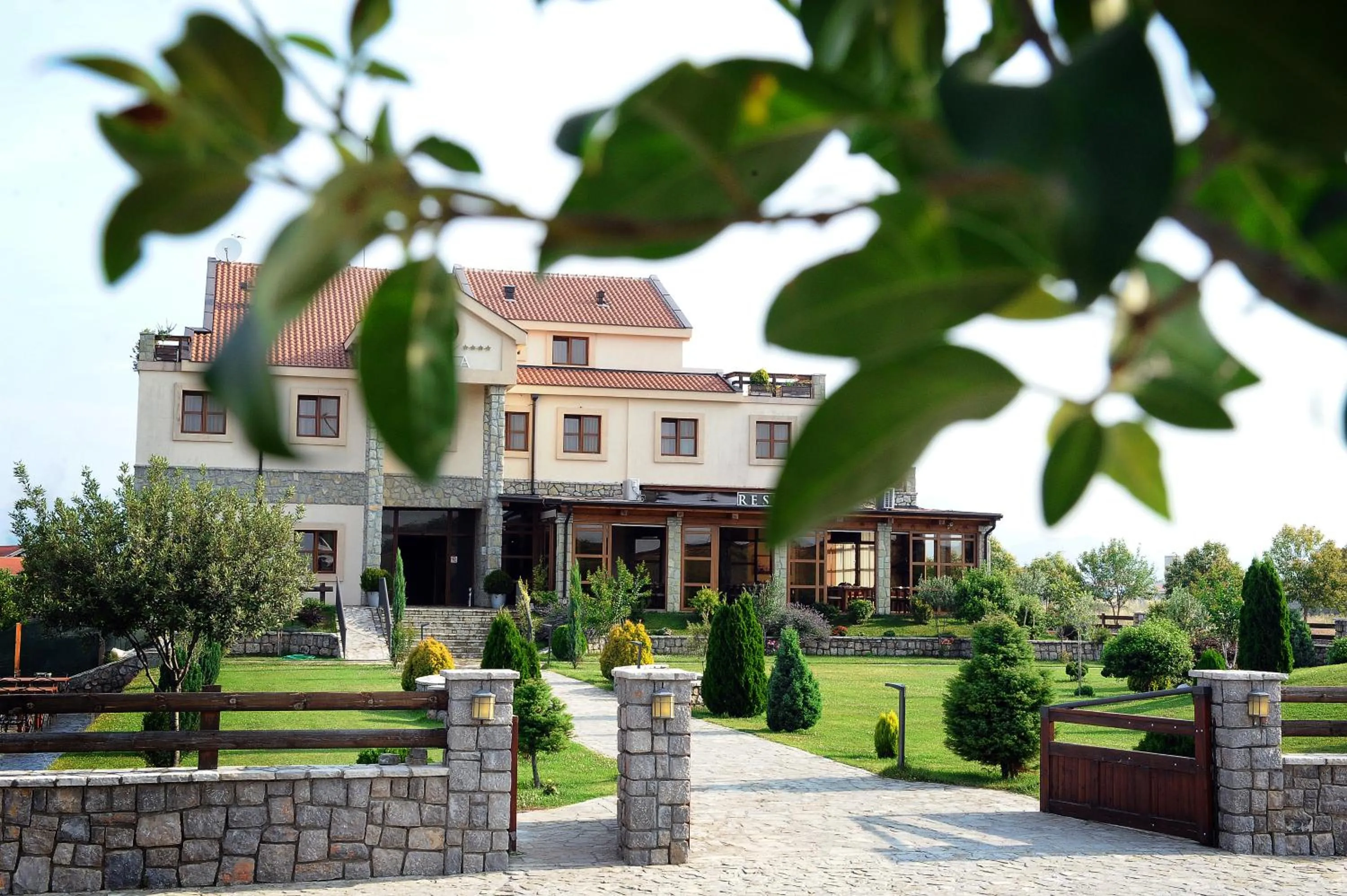 Facade/entrance in Hotel Aria