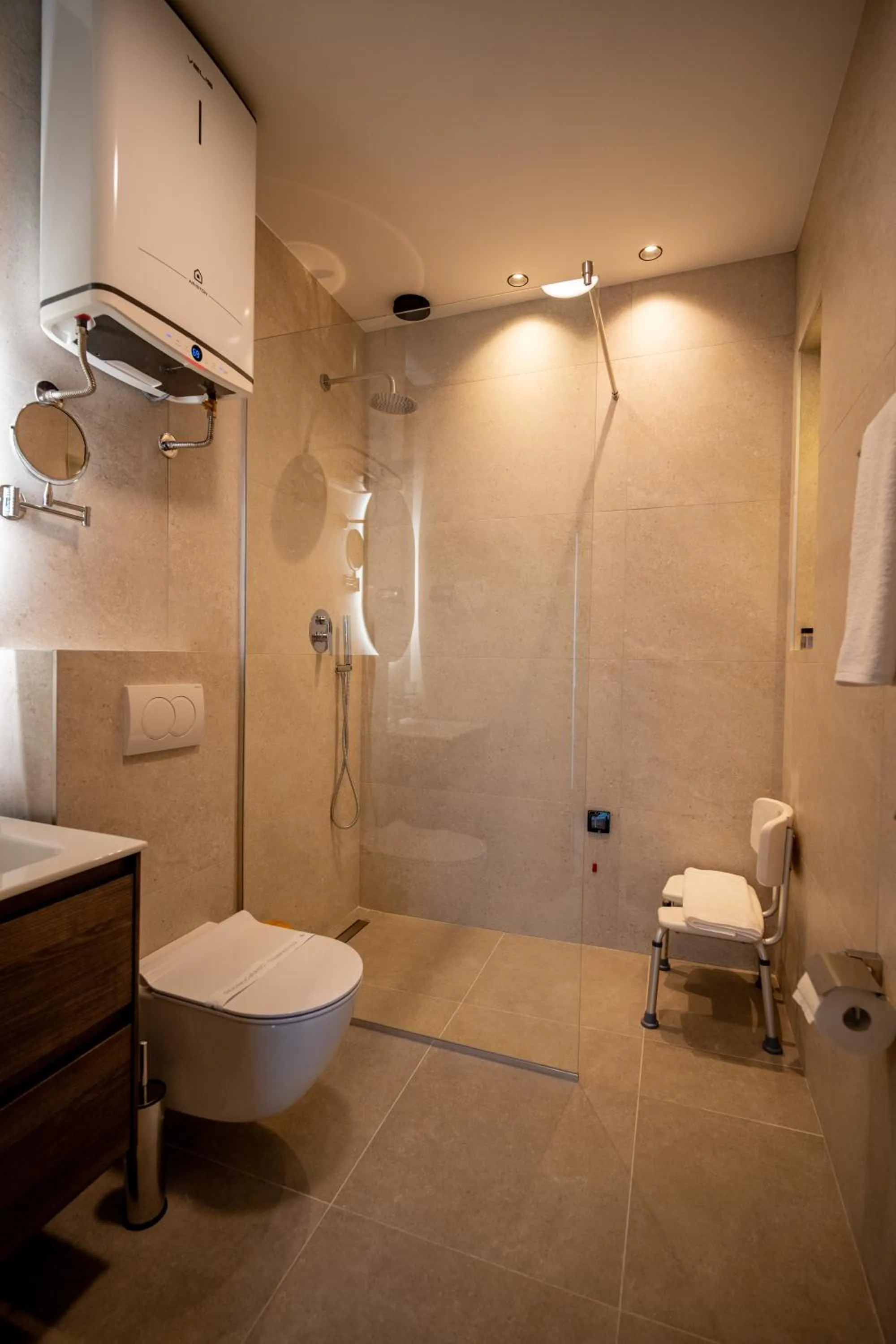 Bathroom in Hotel Aria