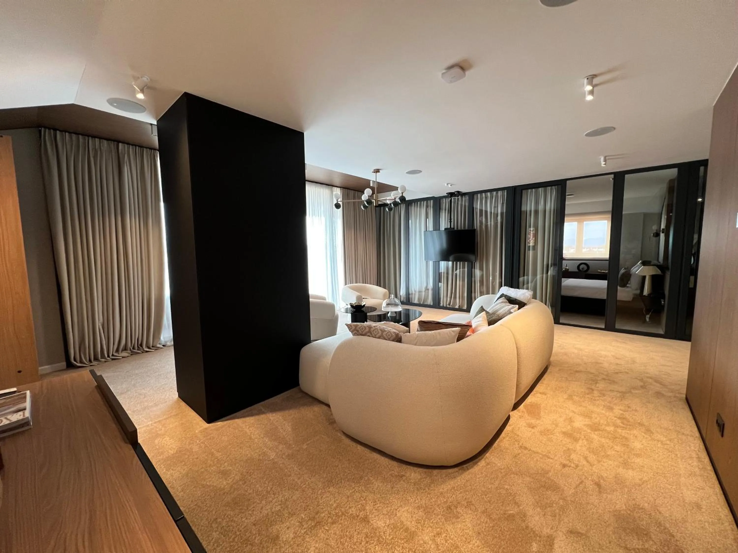 Living room in Hotel Aria