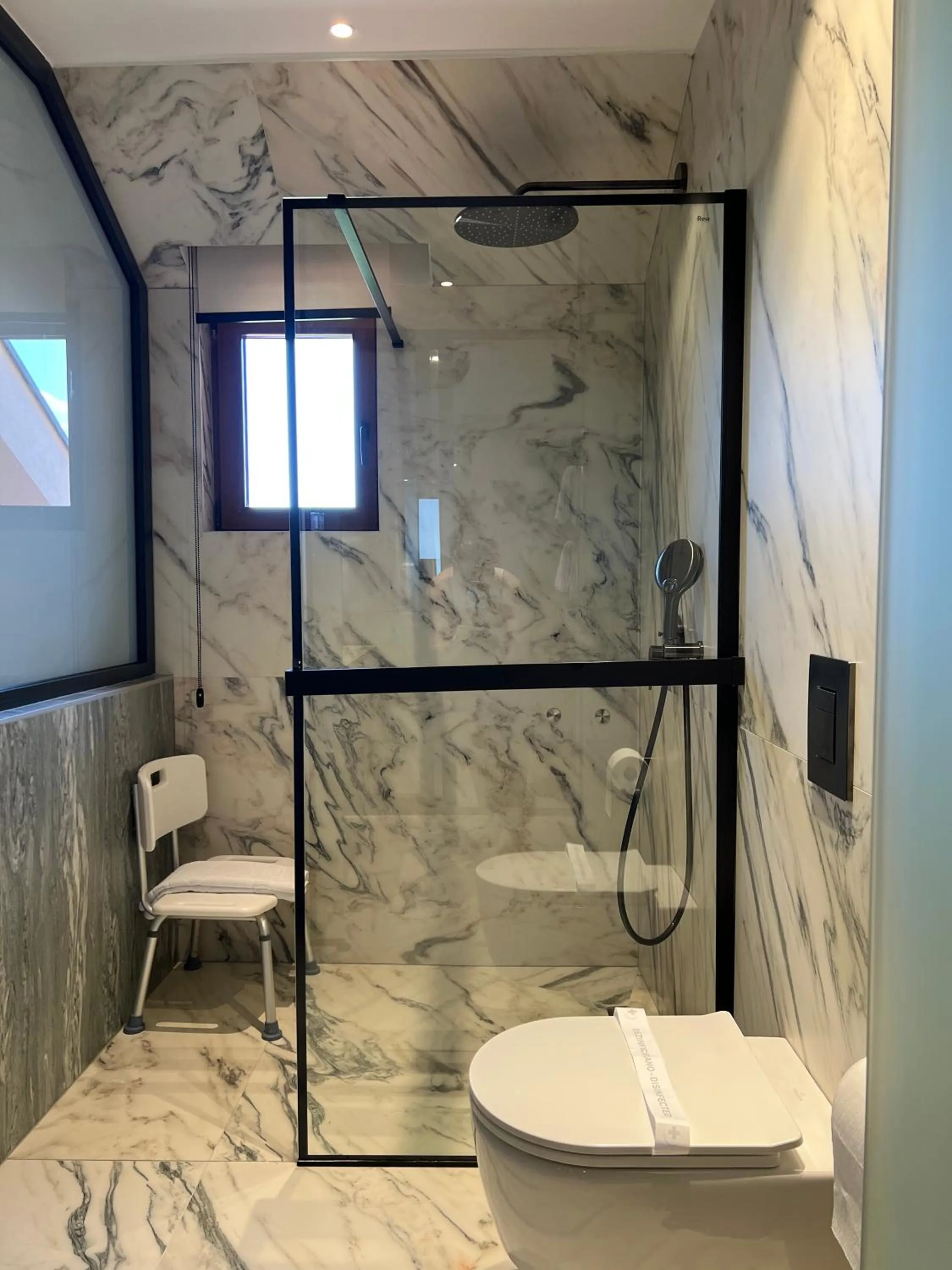 Bathroom in Hotel Aria