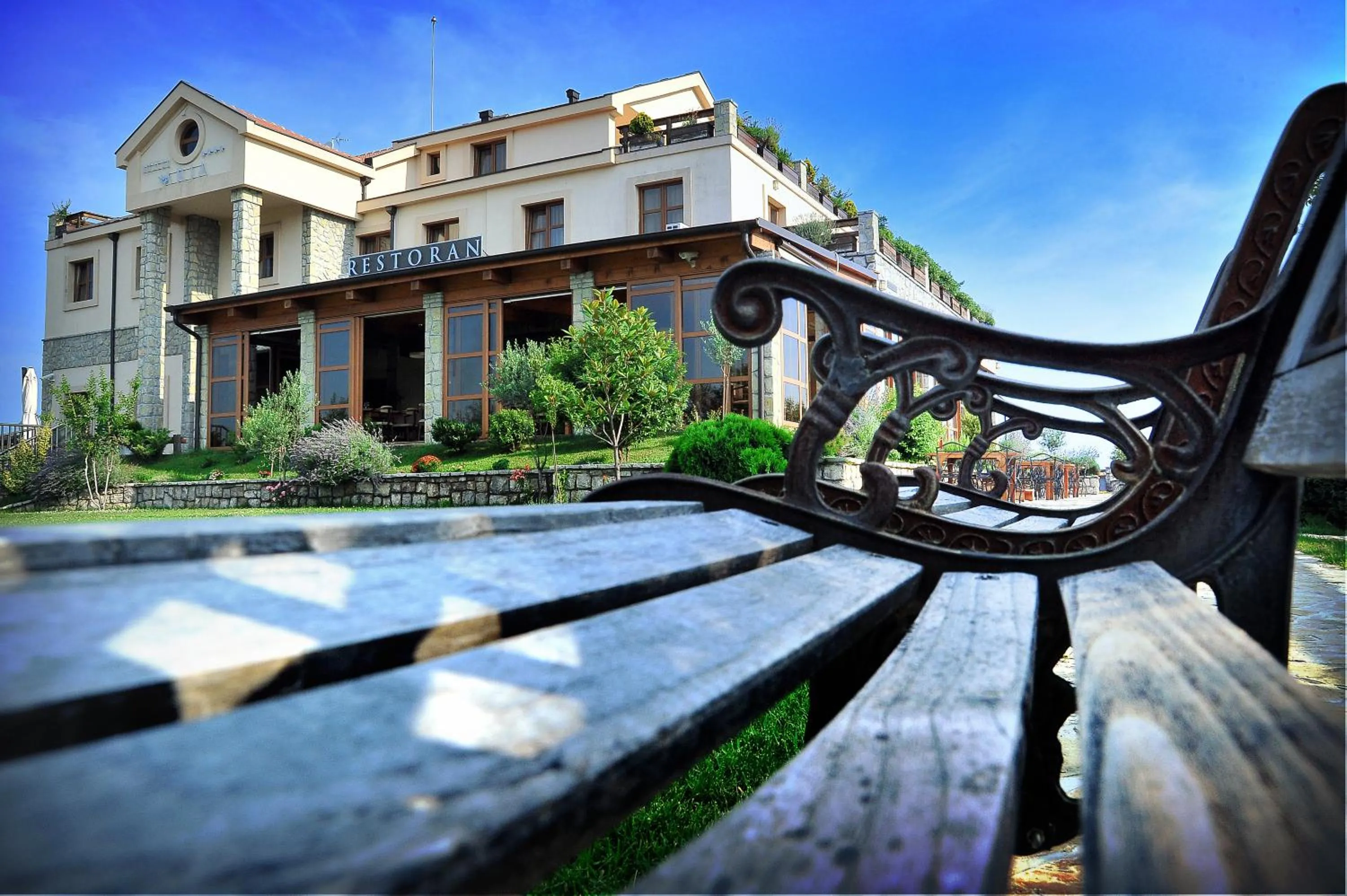 Facade/entrance in Hotel Aria