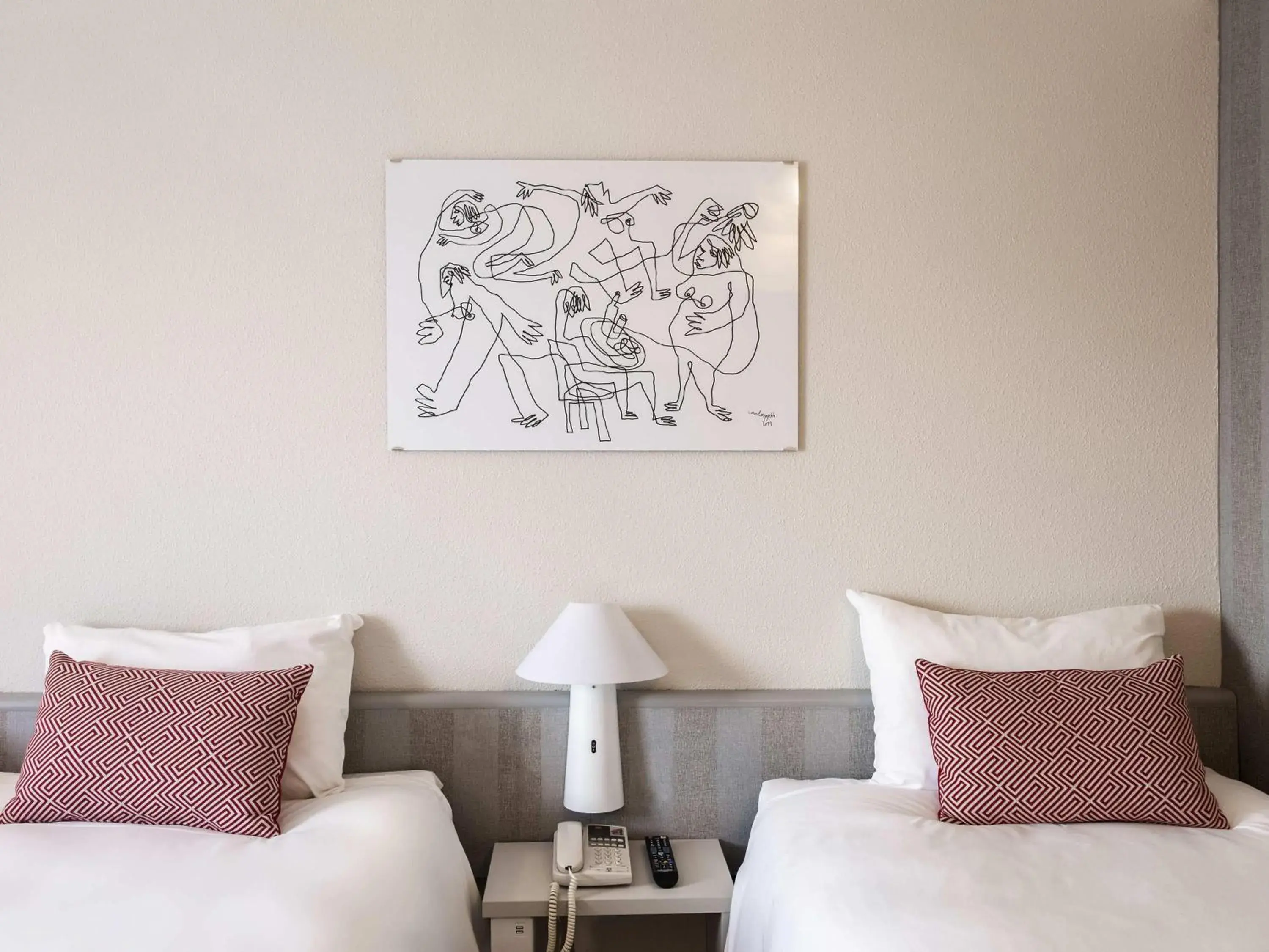 Bedroom, Bed in Ibis Valencia Alfafar Bedroom, Bed in Ibis Valencia Alfafar