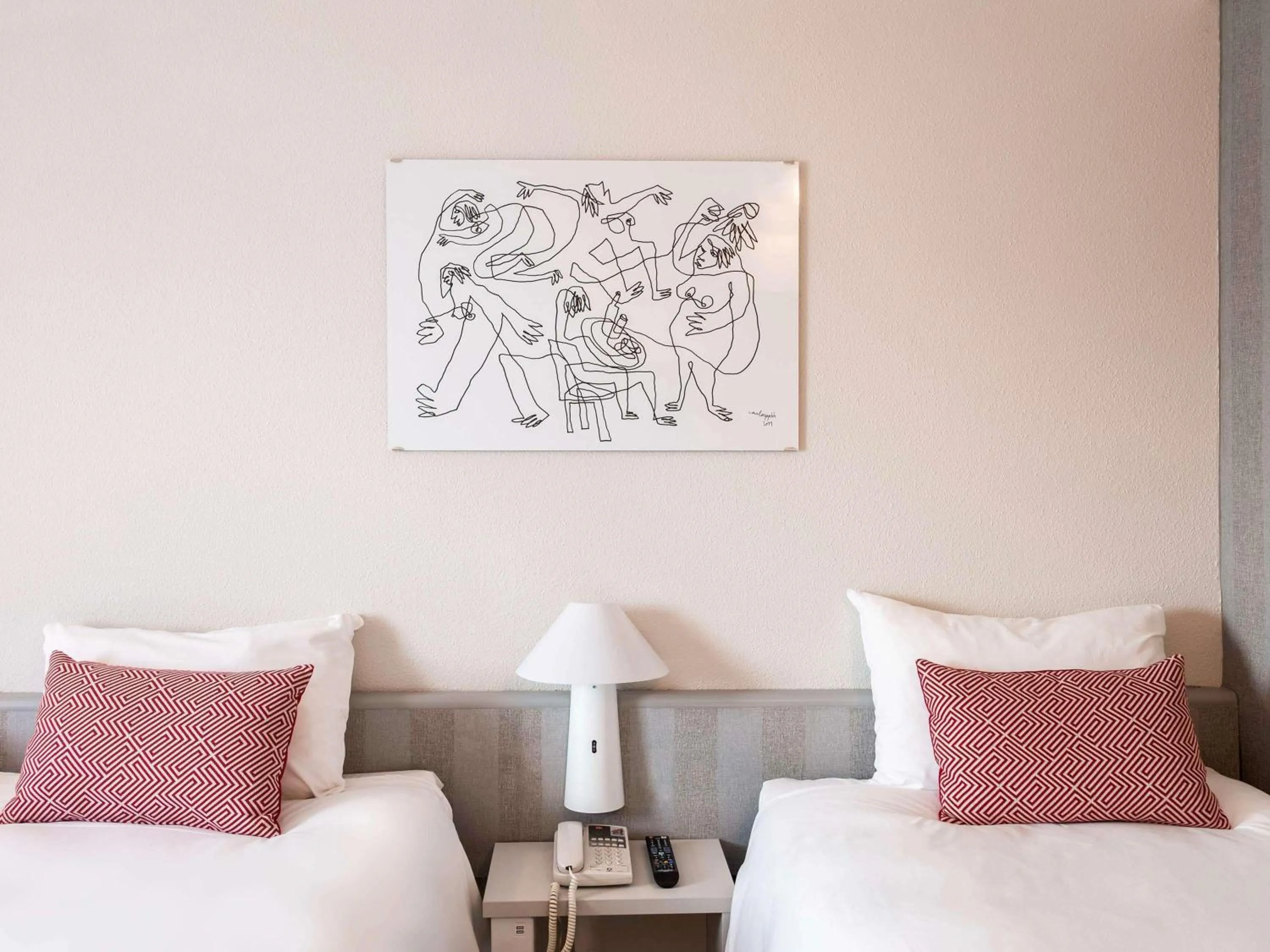 Bedroom, Bed in Ibis Valencia Alfafar