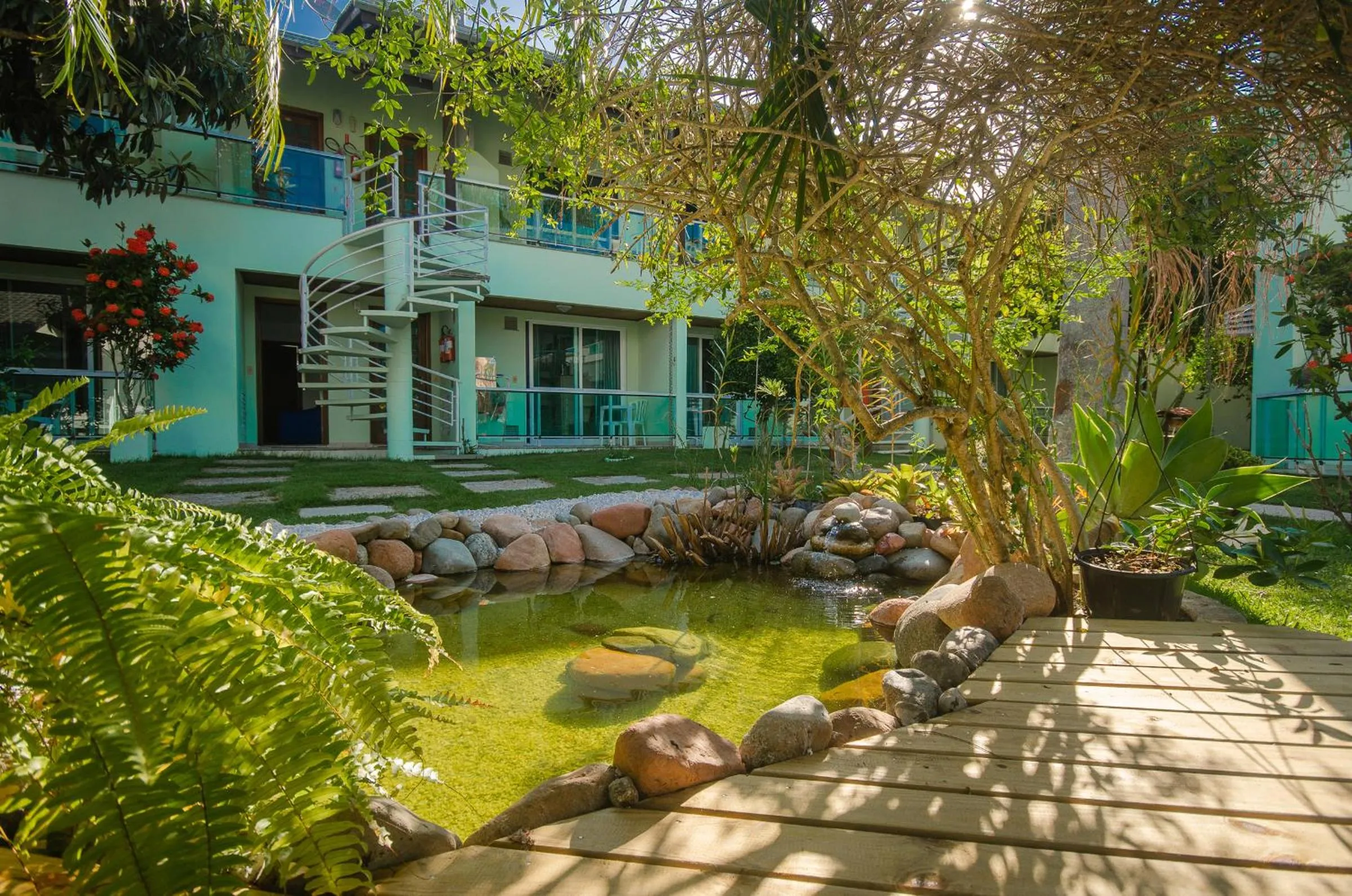 Garden in Pousada Morada da Praia