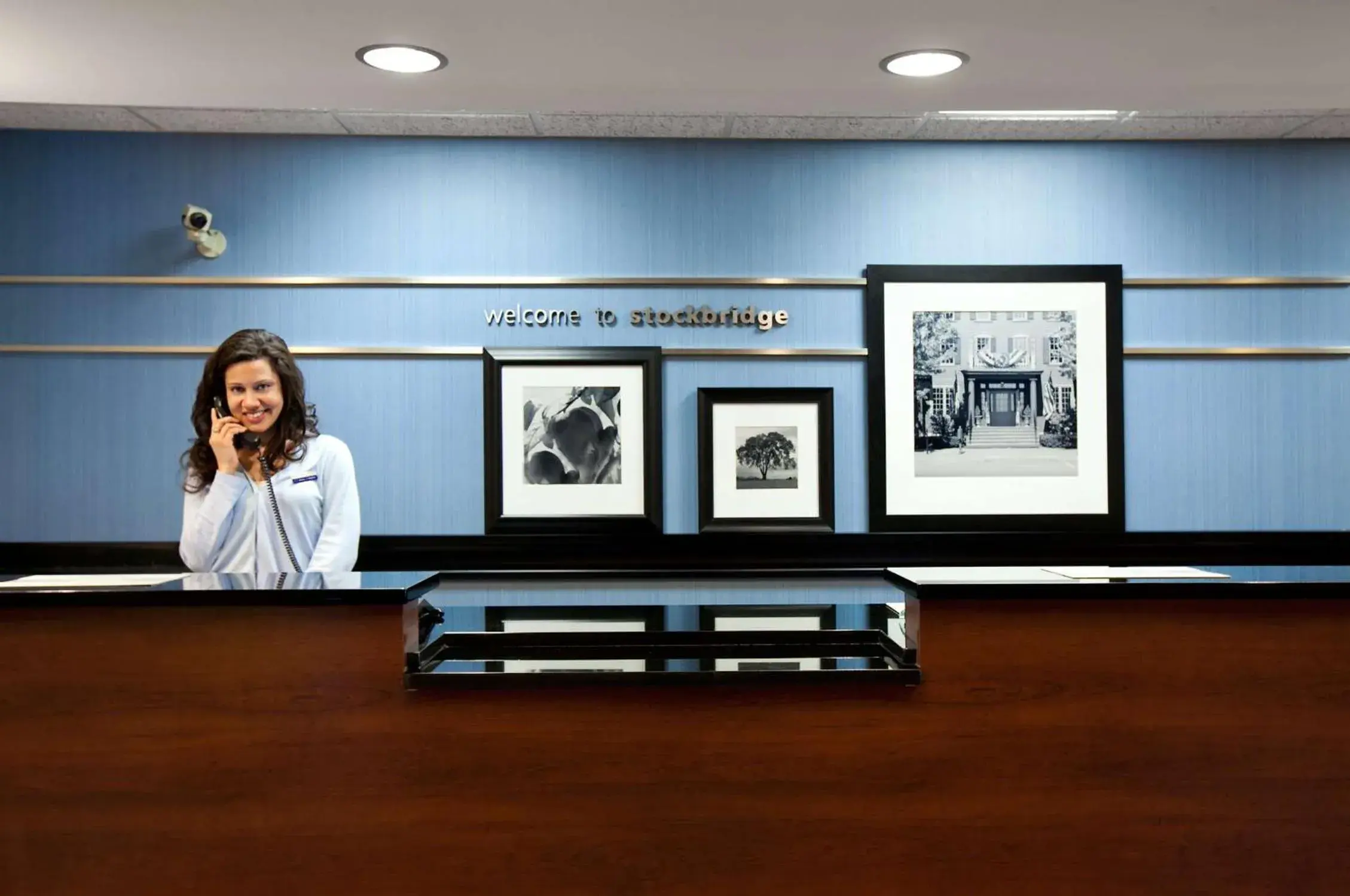 Lobby or reception in Hampton Inn Atlanta-Stockbridge Lobby or reception in Hampton Inn Atlanta-Stockbridge