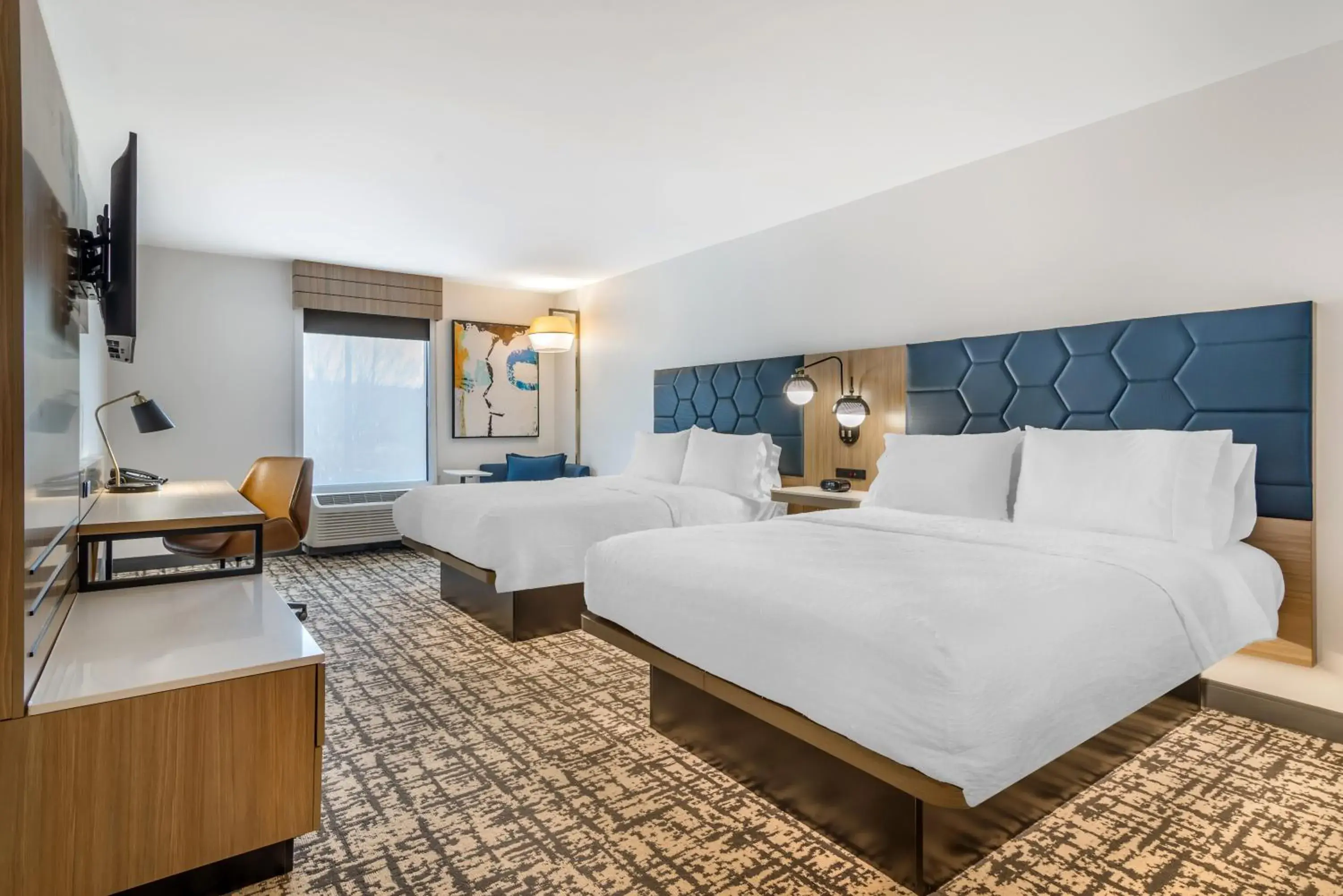 Room with Two Queen Beds - Non-Smoking in Hampton Inn Atlanta-Stockbridge Room with Two Queen Beds - Non-Smoking in Hampton Inn Atlanta-Stockbridge