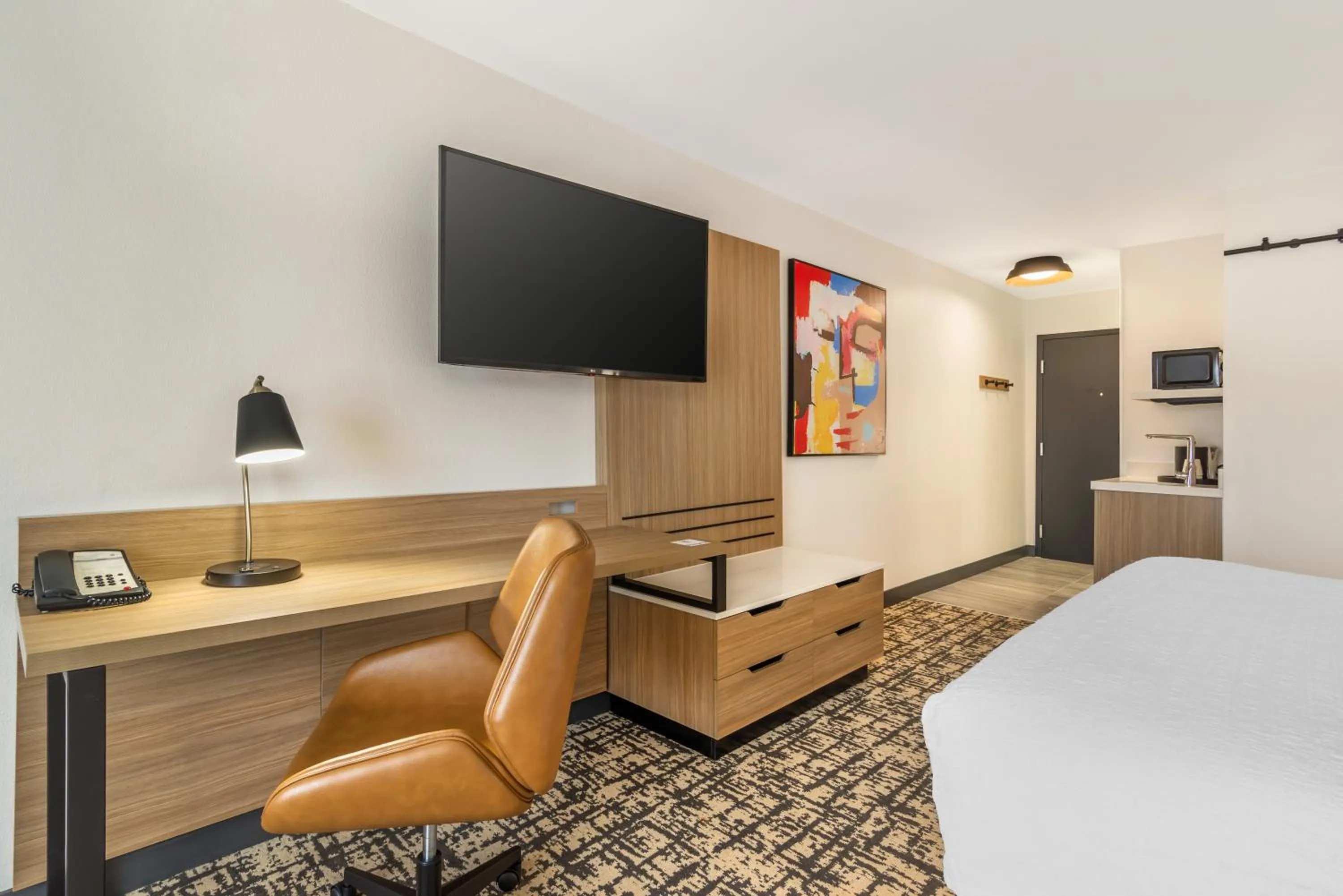 TV and multimedia, Bed in Hampton Inn Atlanta-Stockbridge