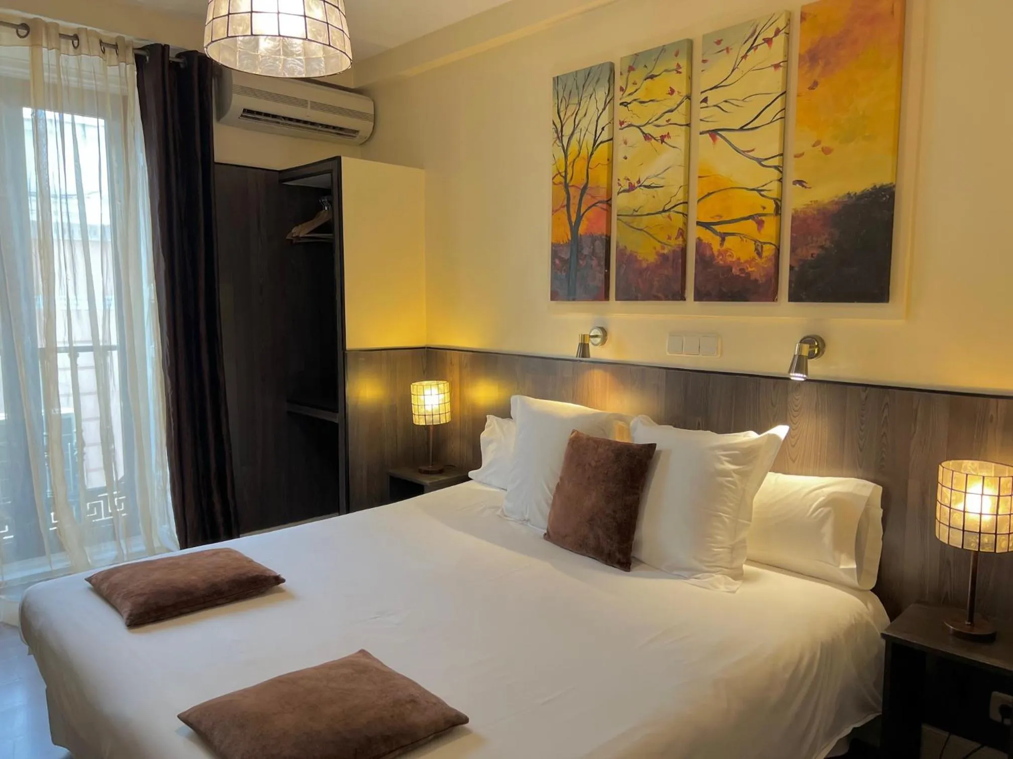 Bedroom in THC Bergantin Hostel