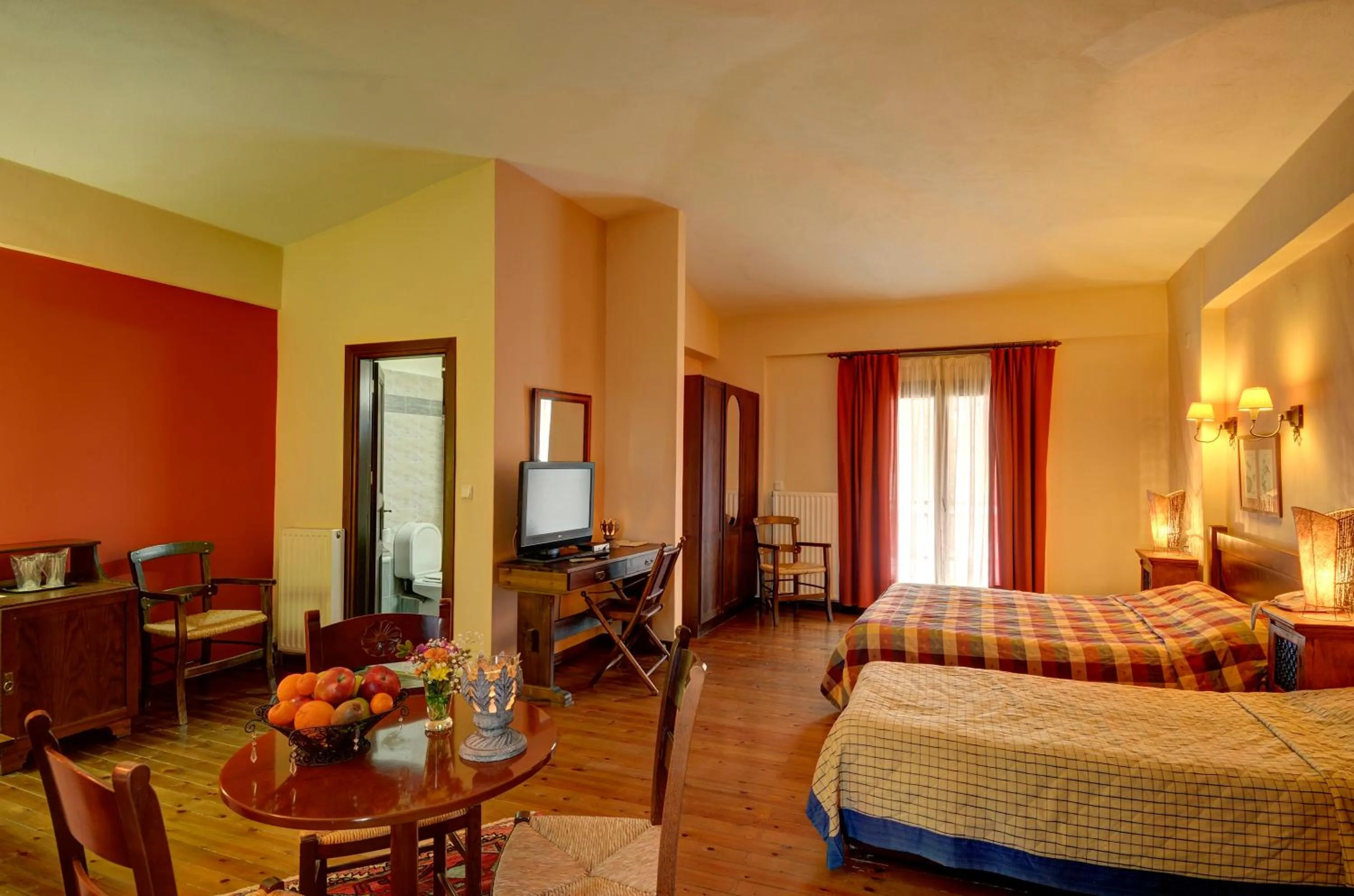 Decorative detail, Bed in Naiades Hotel Resort & Conference