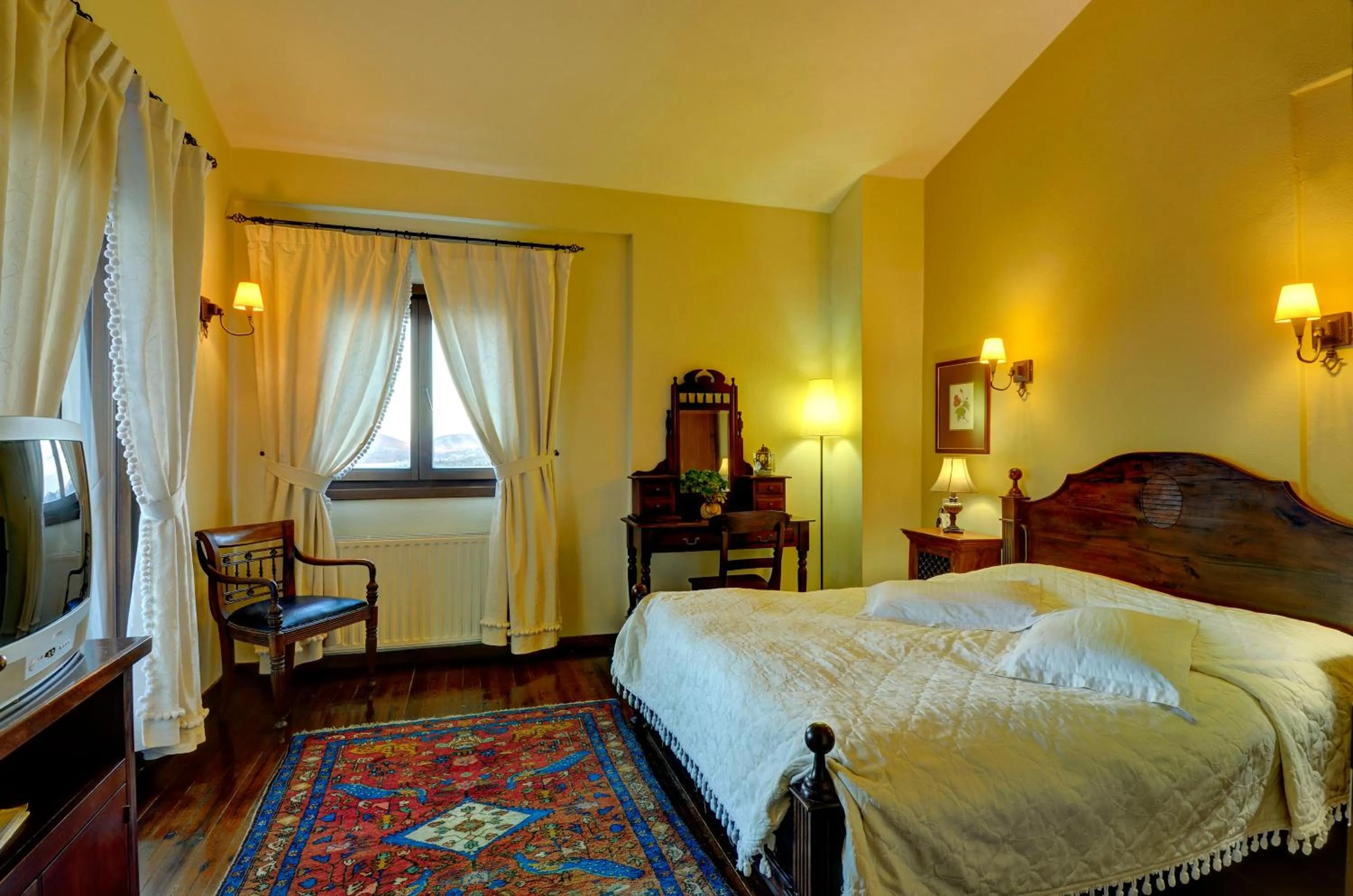 Decorative detail, Bed in Naiades Hotel Resort & Conference