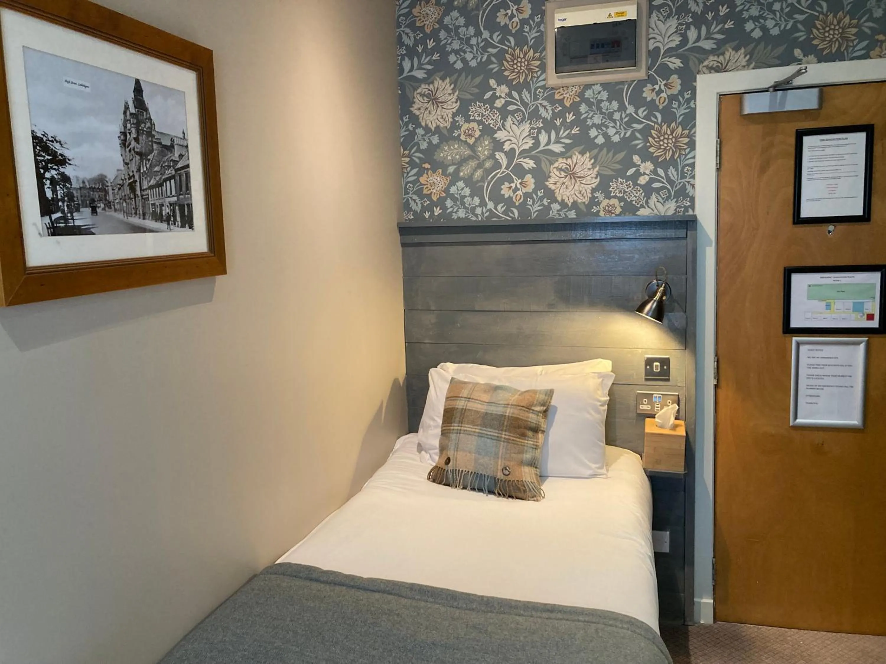 Bed in West Port Hotel