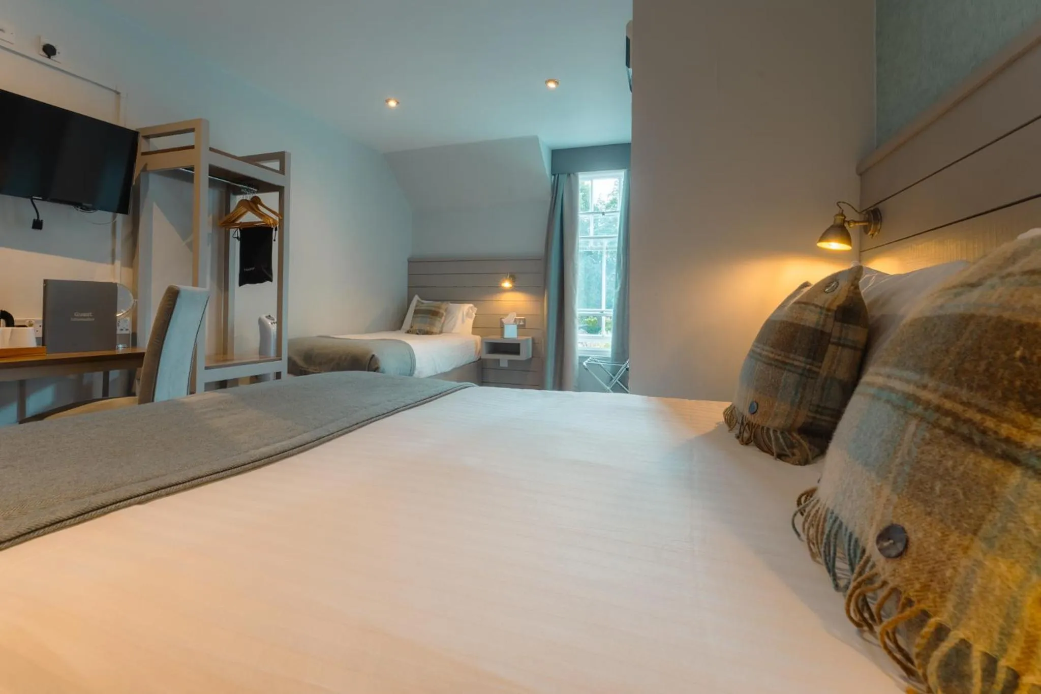 Bed in West Port Hotel