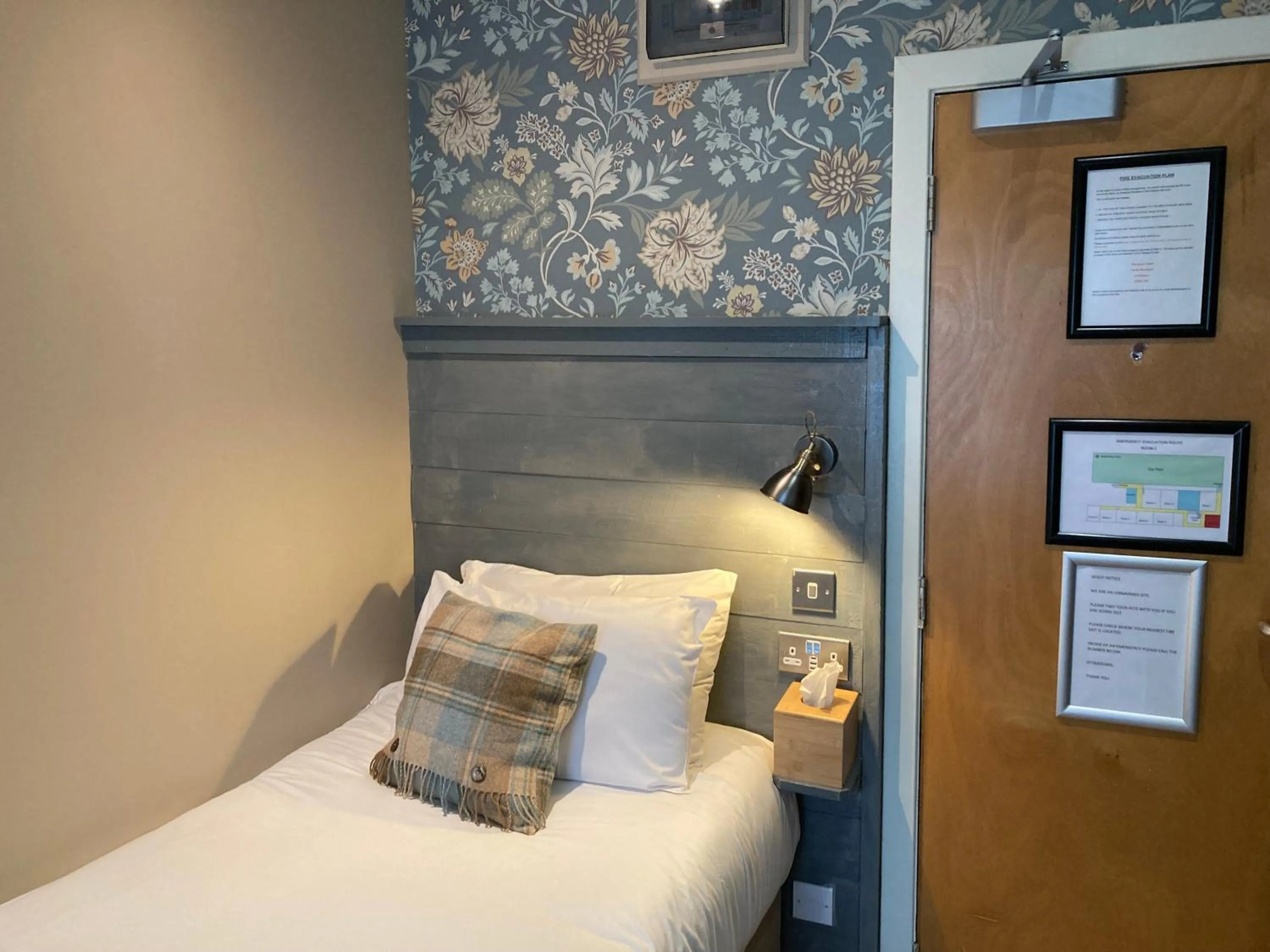 Bed in West Port Hotel