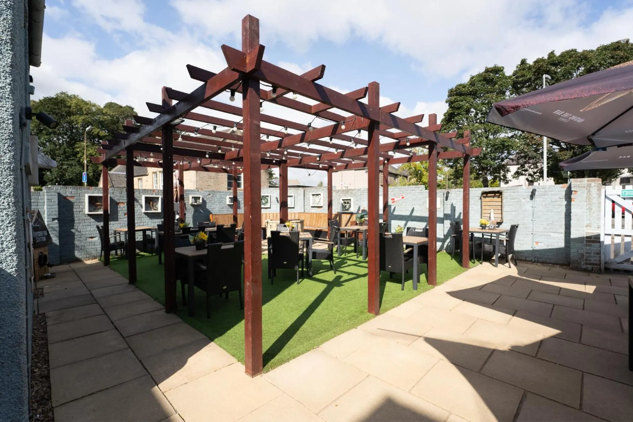 Garden in West Port Hotel