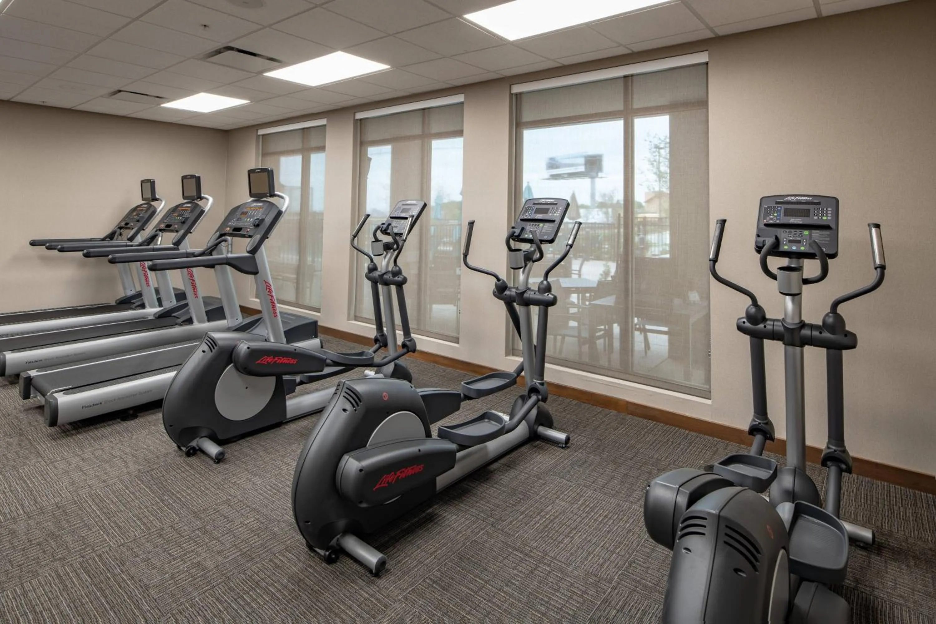 Fitness centre/facilities in Residence Inn by Marriott Dallas at The Canyon