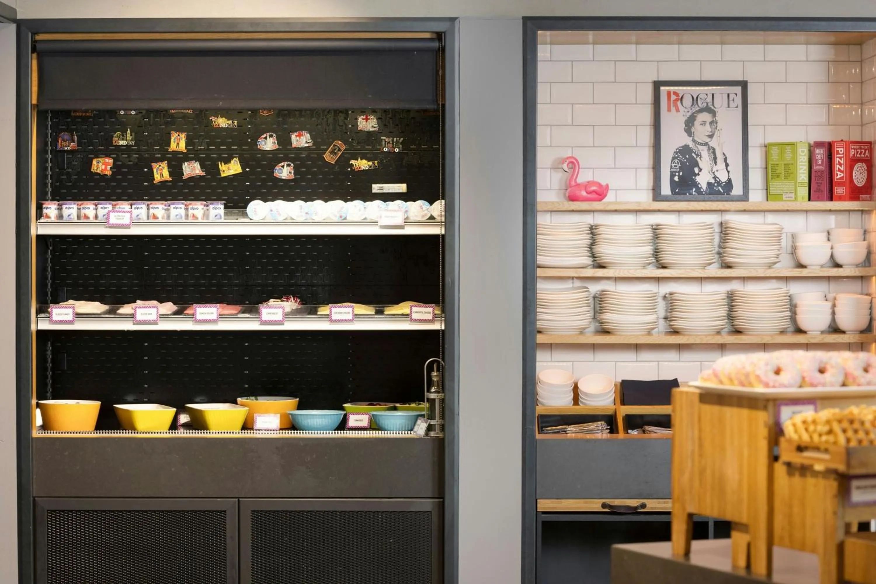 Restaurant/places to eat in Moxy London Heathrow Airport