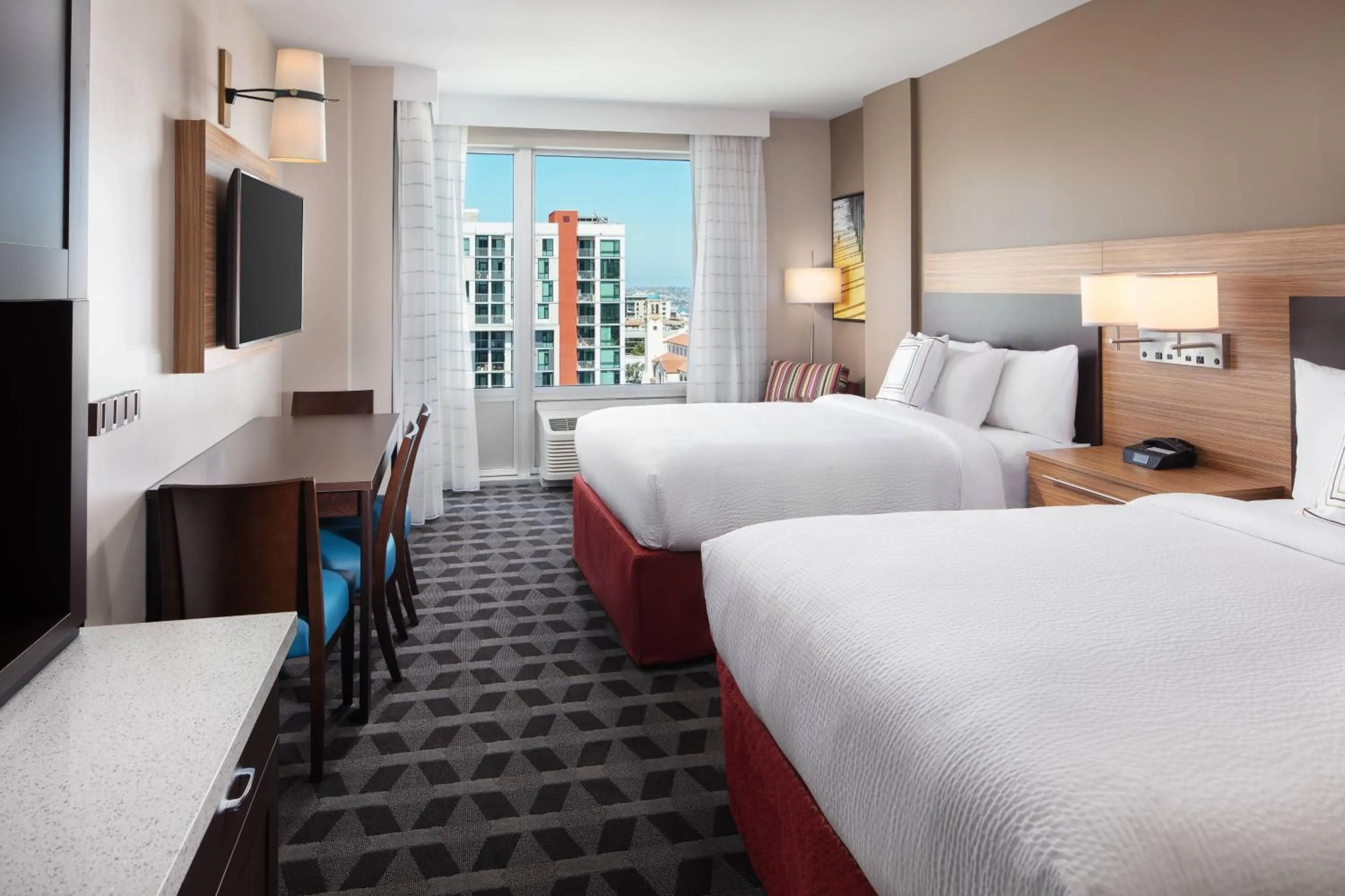 Bedroom, Bed in TownePlace Suites by Marriott San Diego Downtown