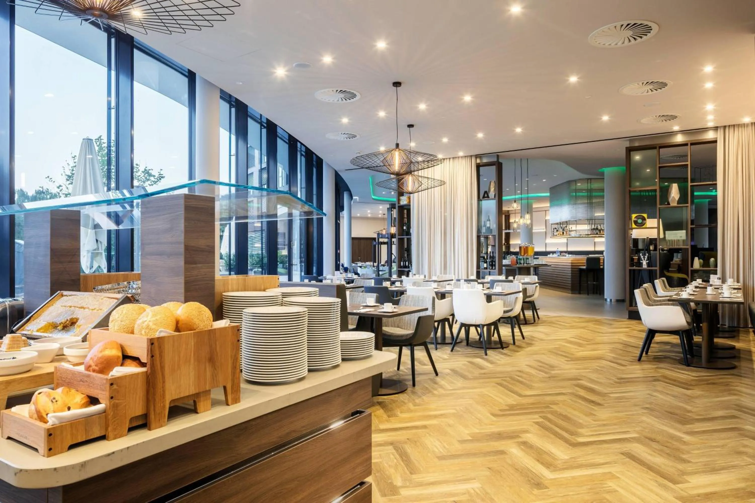 Restaurant/places to eat in Courtyard by Marriott Wolfsburg