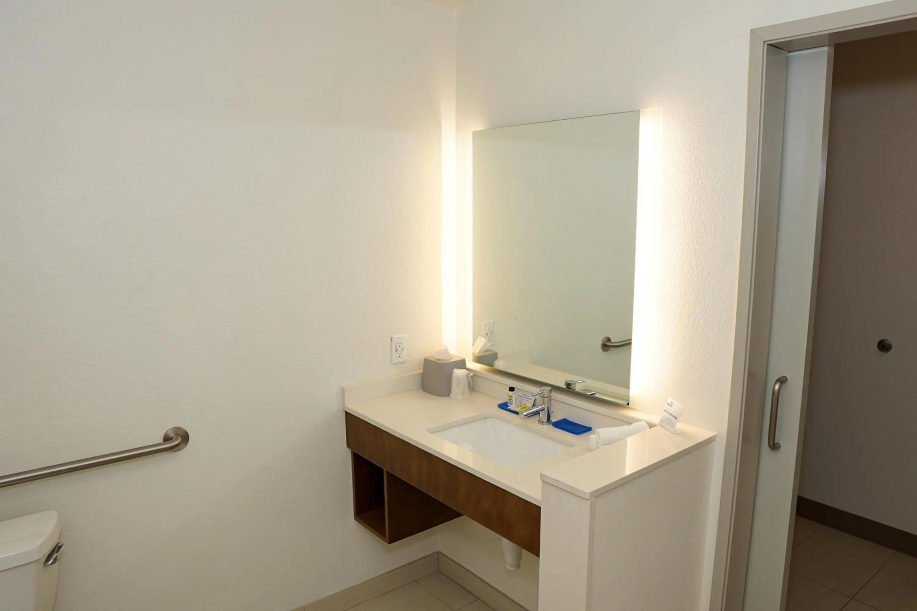 Bathroom in Holiday Inn Express & Suites - Aurora Medical Campus by IHG