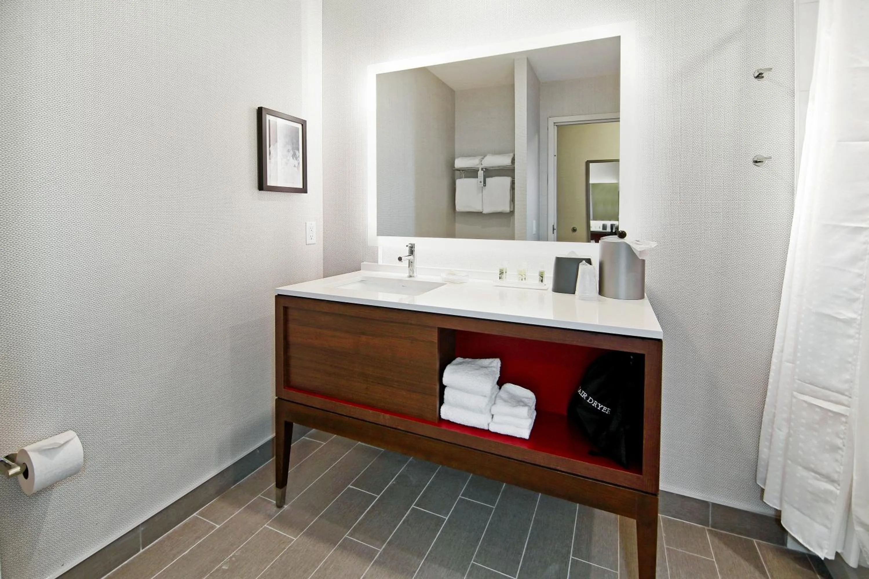Bathroom in Holiday Inn Hotel & Suites - Calgary Airport North by IHG