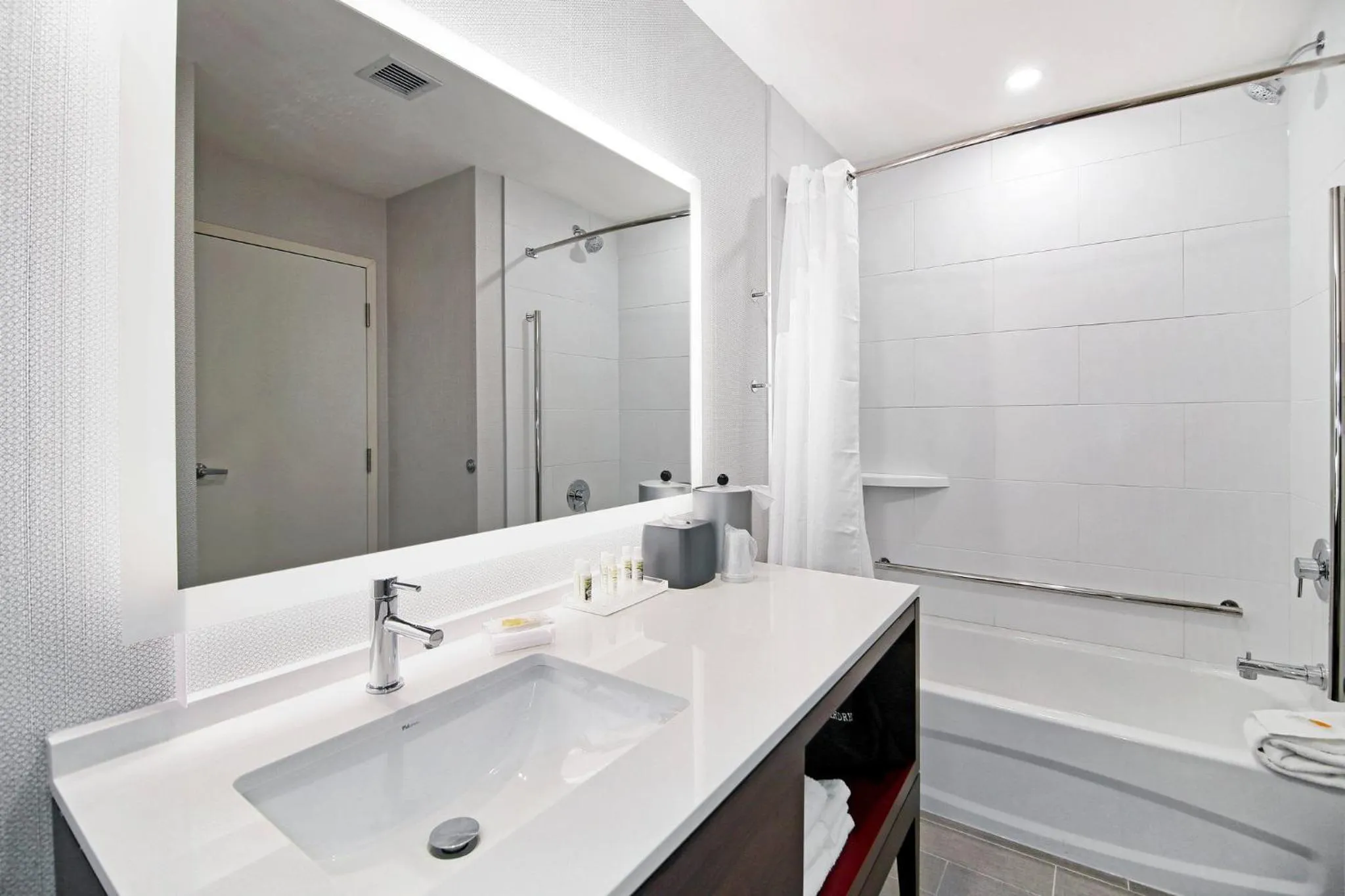 Bathroom in Holiday Inn Hotel & Suites - Calgary Airport North by IHG