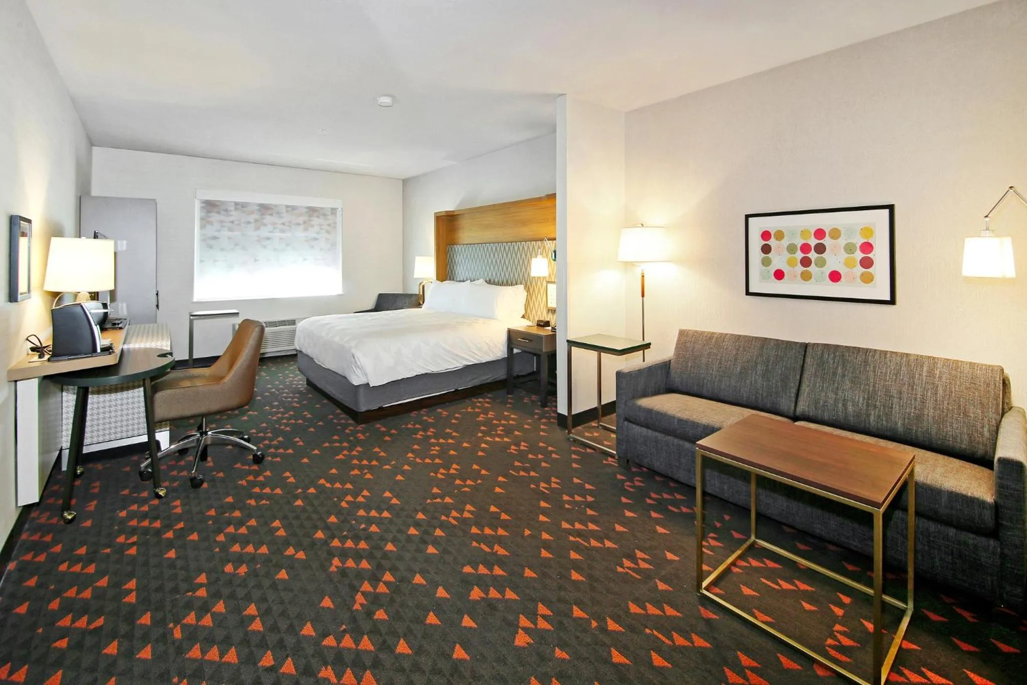 Photo of the whole room, Bed in Holiday Inn Hotel & Suites - Calgary Airport North by IHG