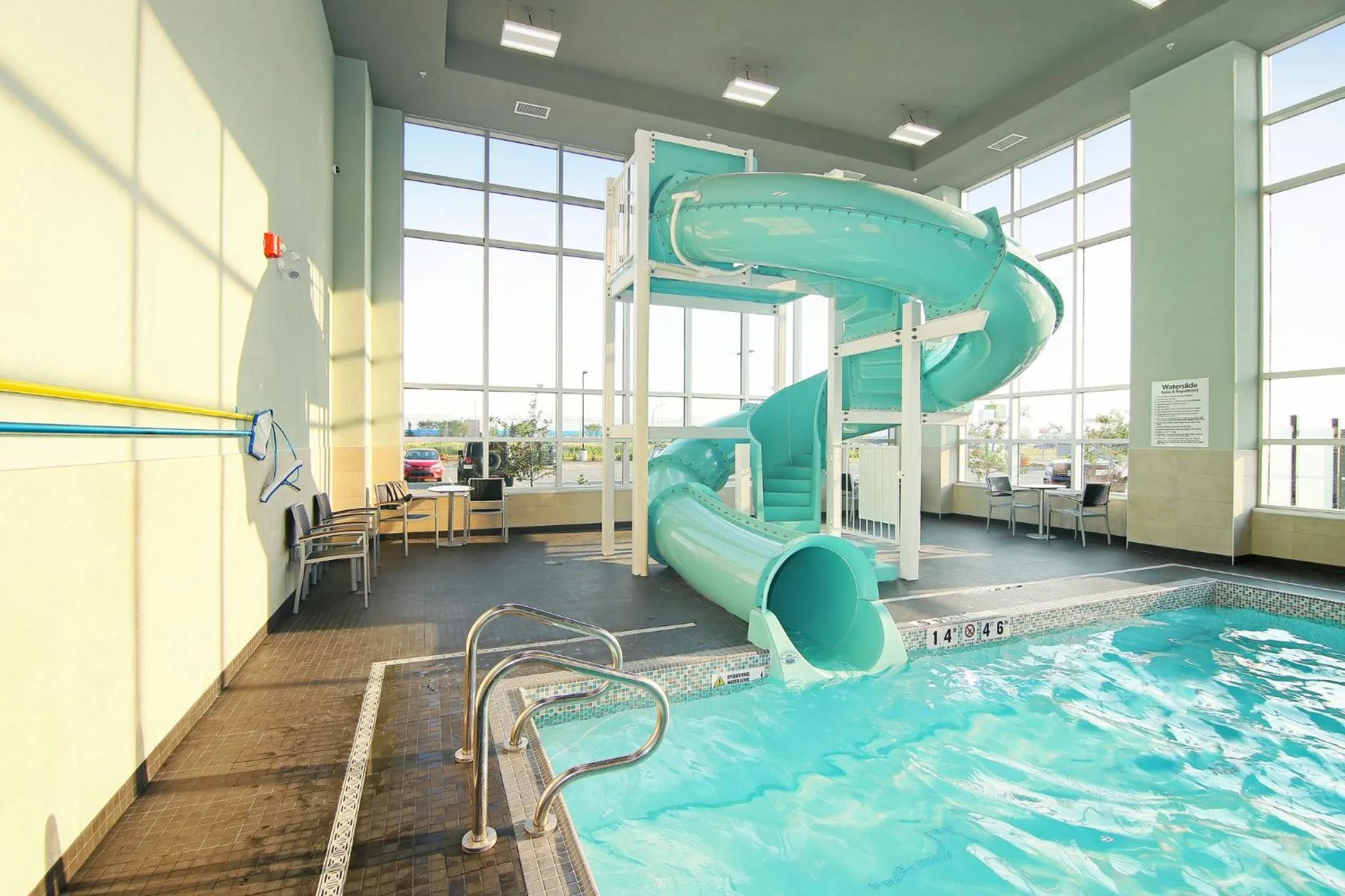 Swimming pool in Holiday Inn Hotel & Suites - Calgary Airport North by IHG