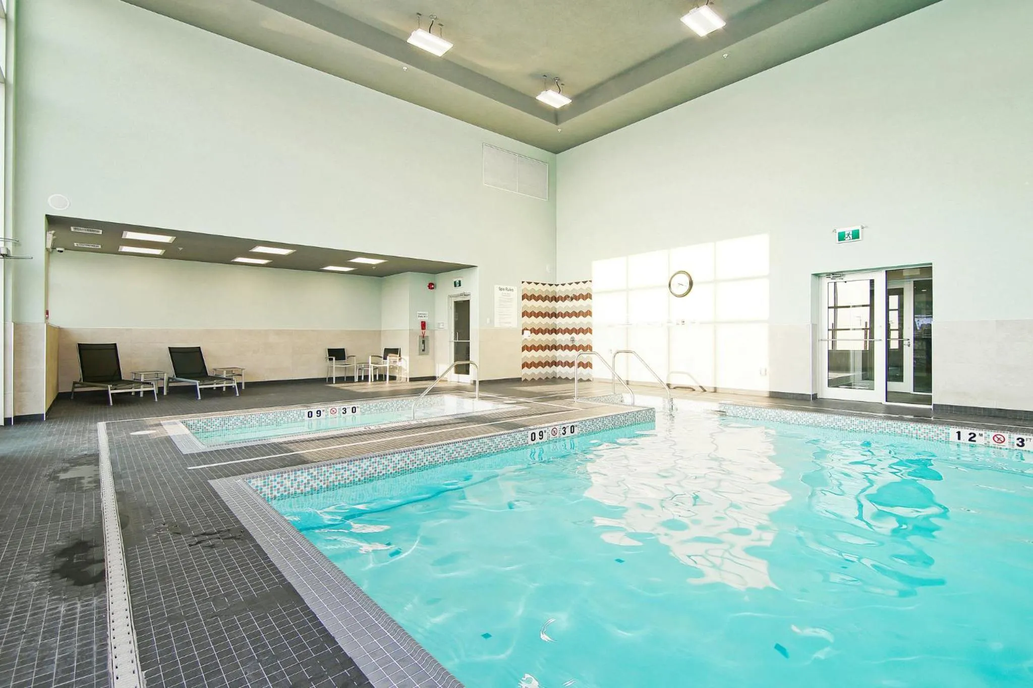 Swimming pool in Holiday Inn Hotel & Suites - Calgary Airport North by IHG