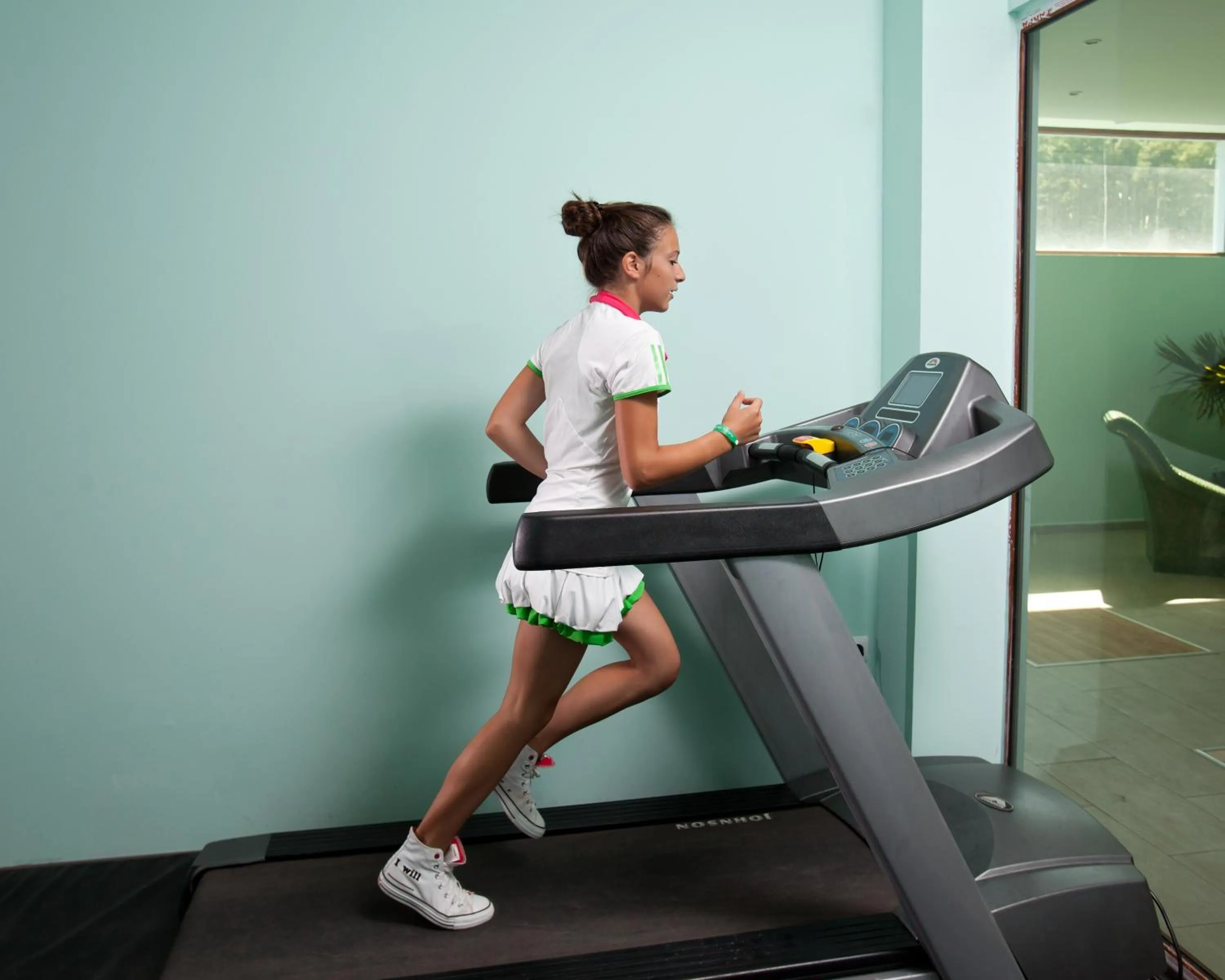 Fitness centre/facilities in Perla Sun Beach Hotel - All Inclusive