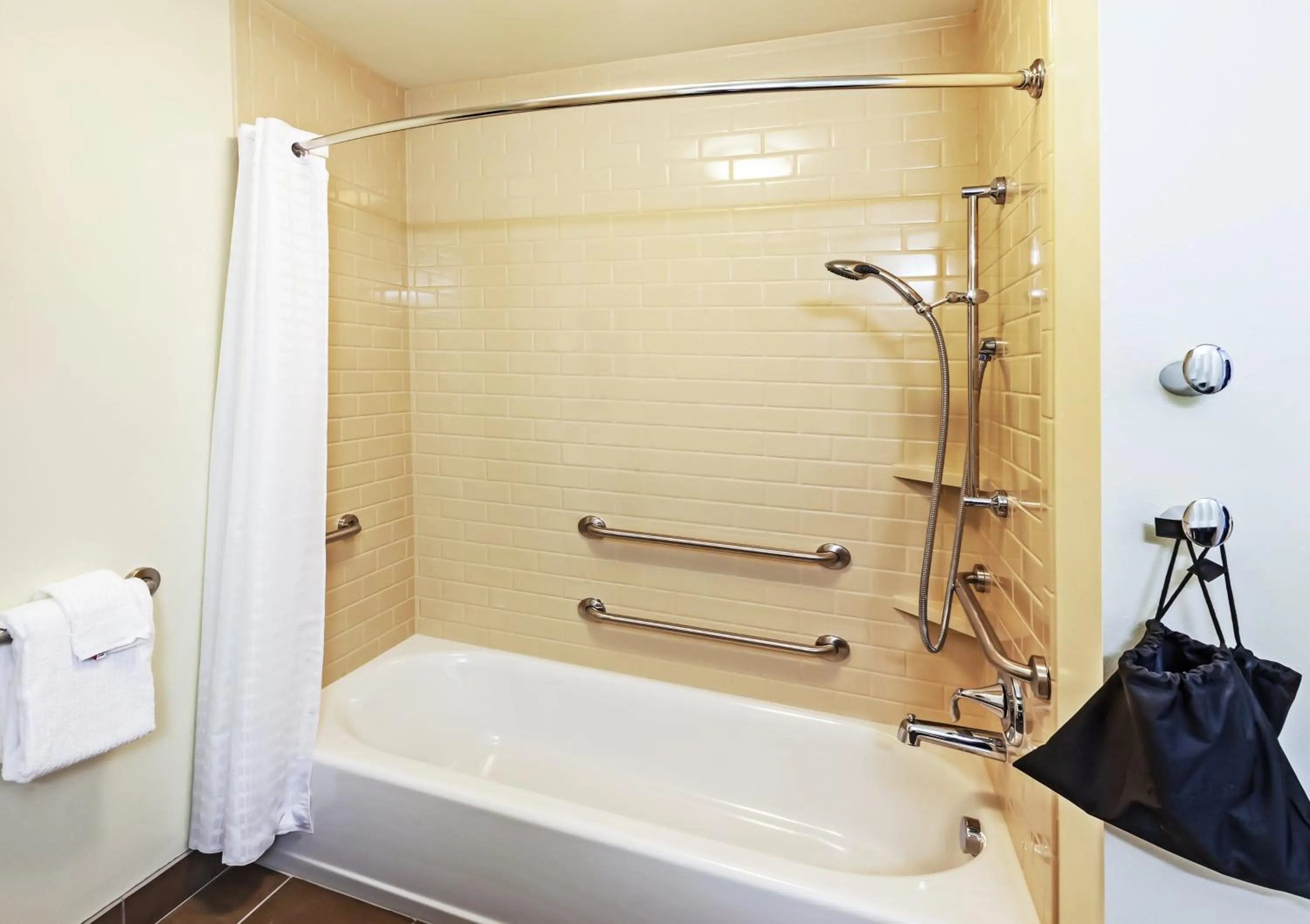 Bathroom in Candlewood Suites Lenexa - Overland Park Area by IHG