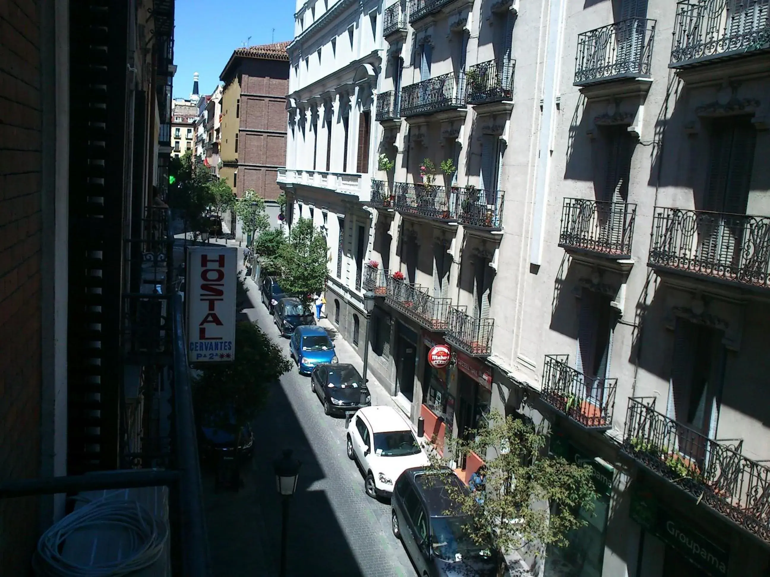 Balcony/Terrace in Hostal Cervantes