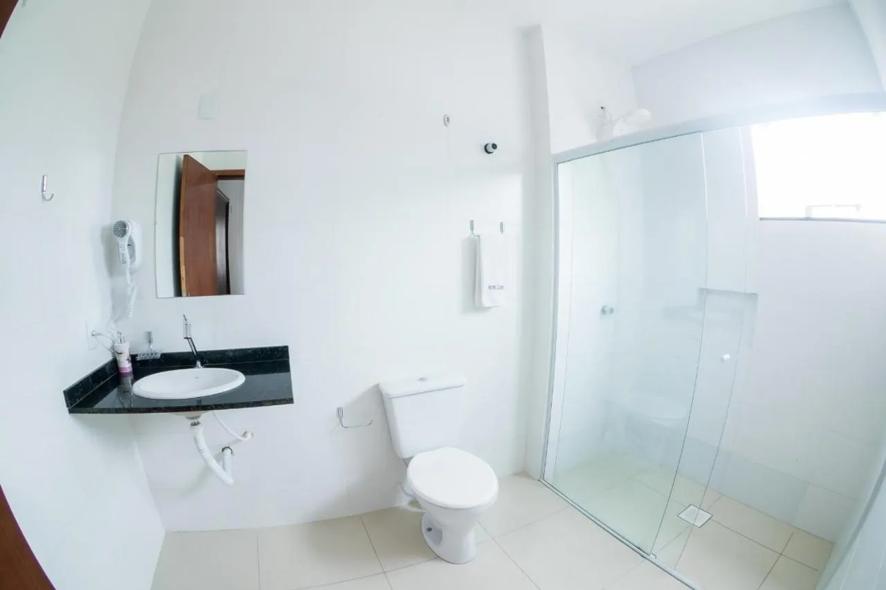 Bathroom in Monte Libano Apart Hotel