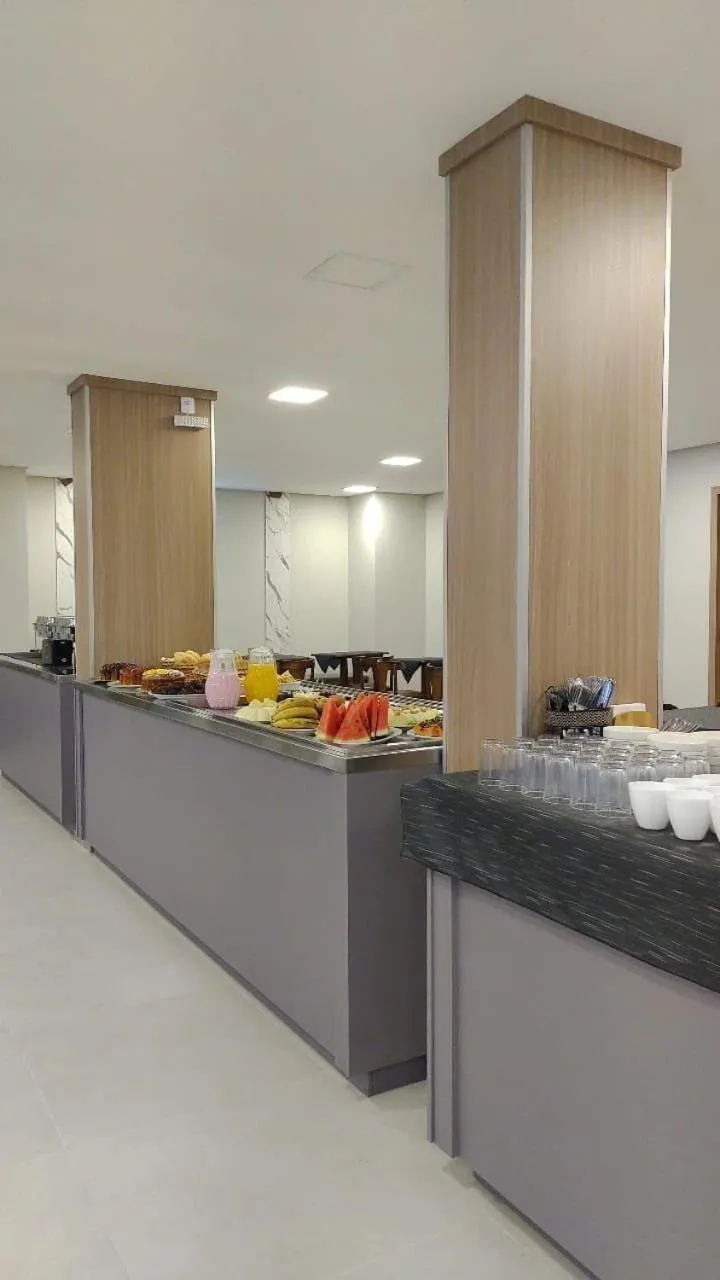 Buffet breakfast in Monte Libano Apart Hotel