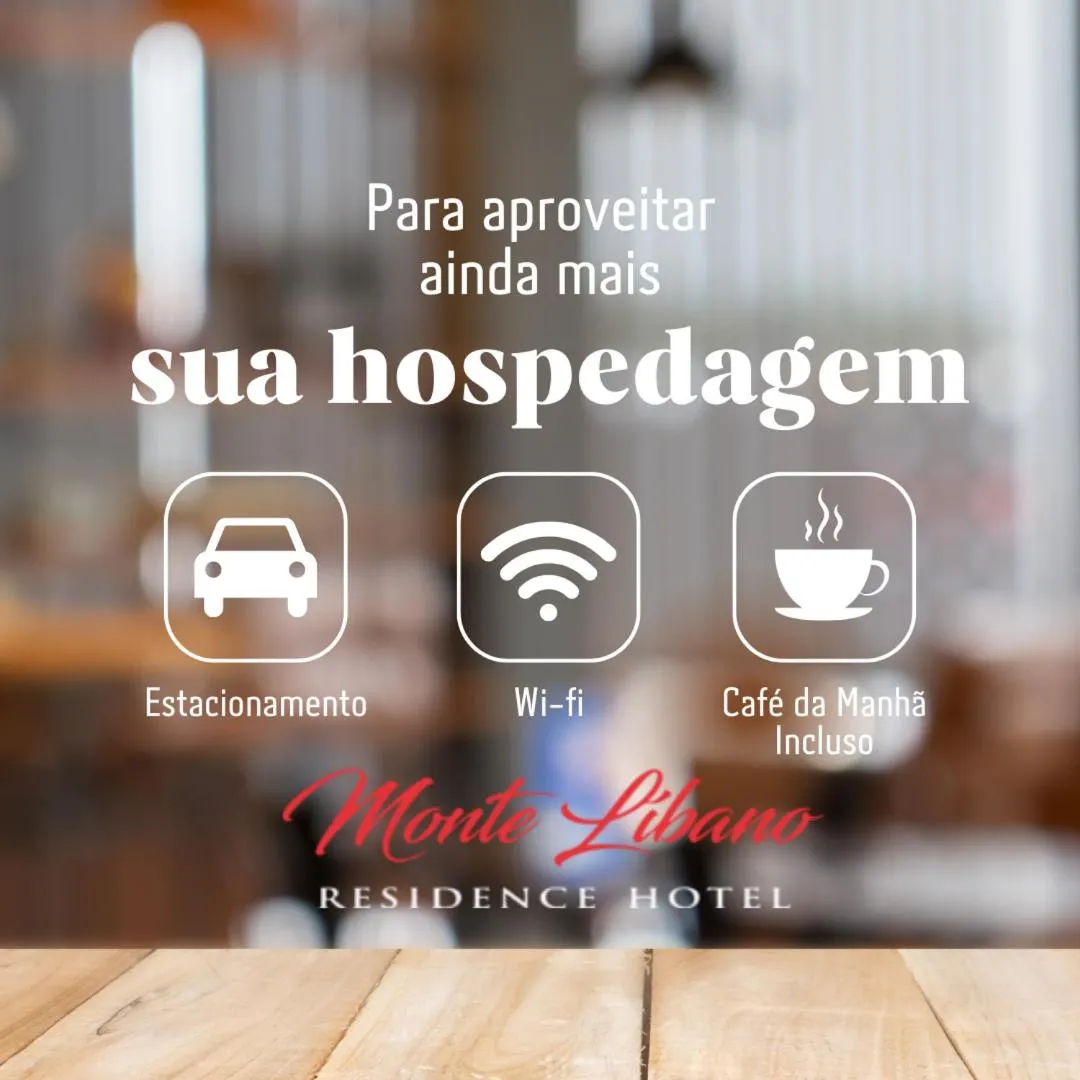 Text overlay in Monte Libano Apart Hotel