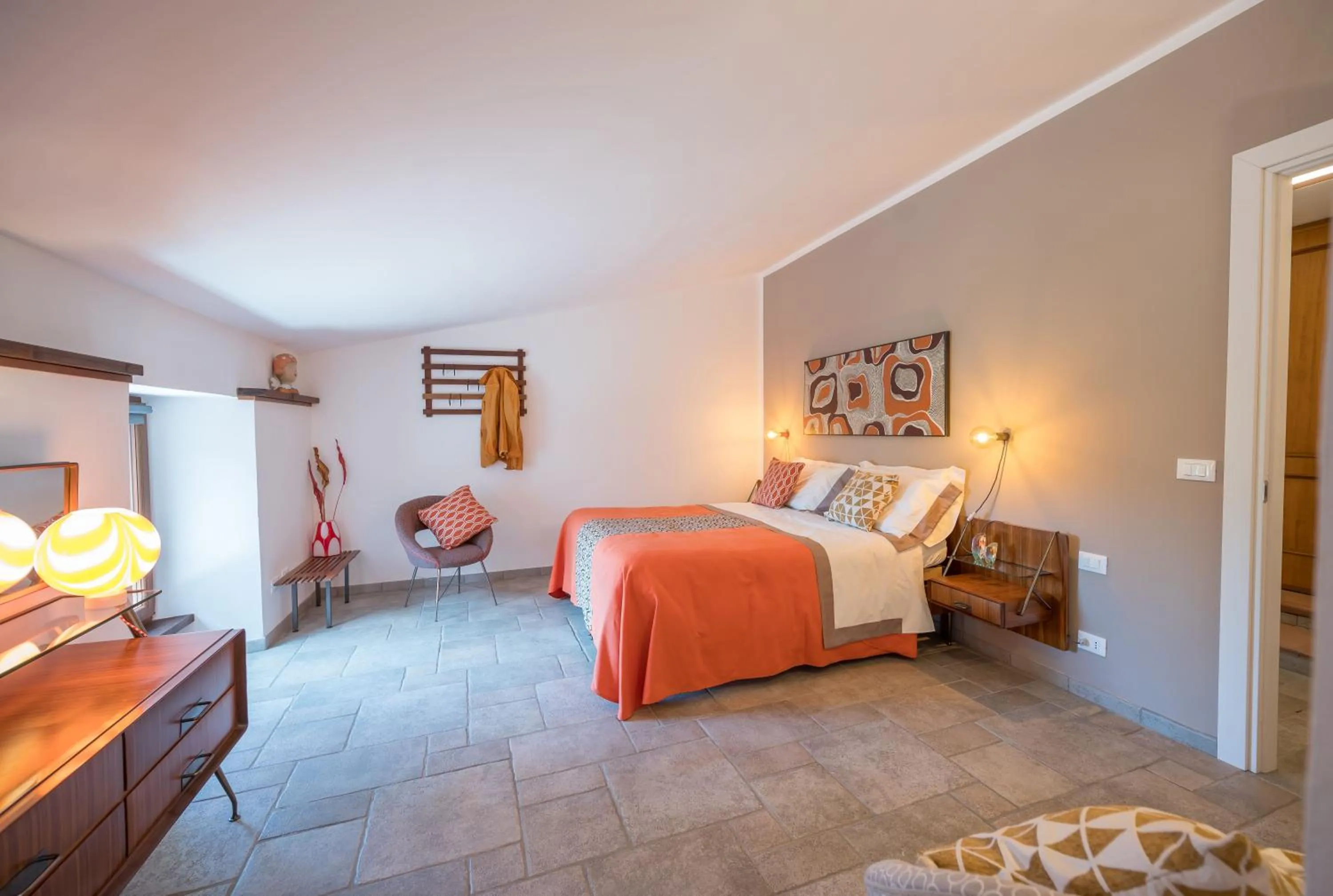 Bedroom, Bed in Cascina Gazzeri Country House