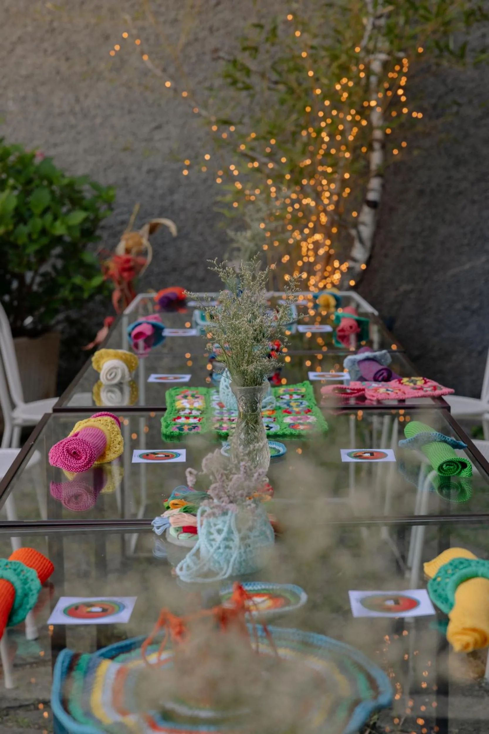 Decorative detail in Cascina Gazzeri Country House