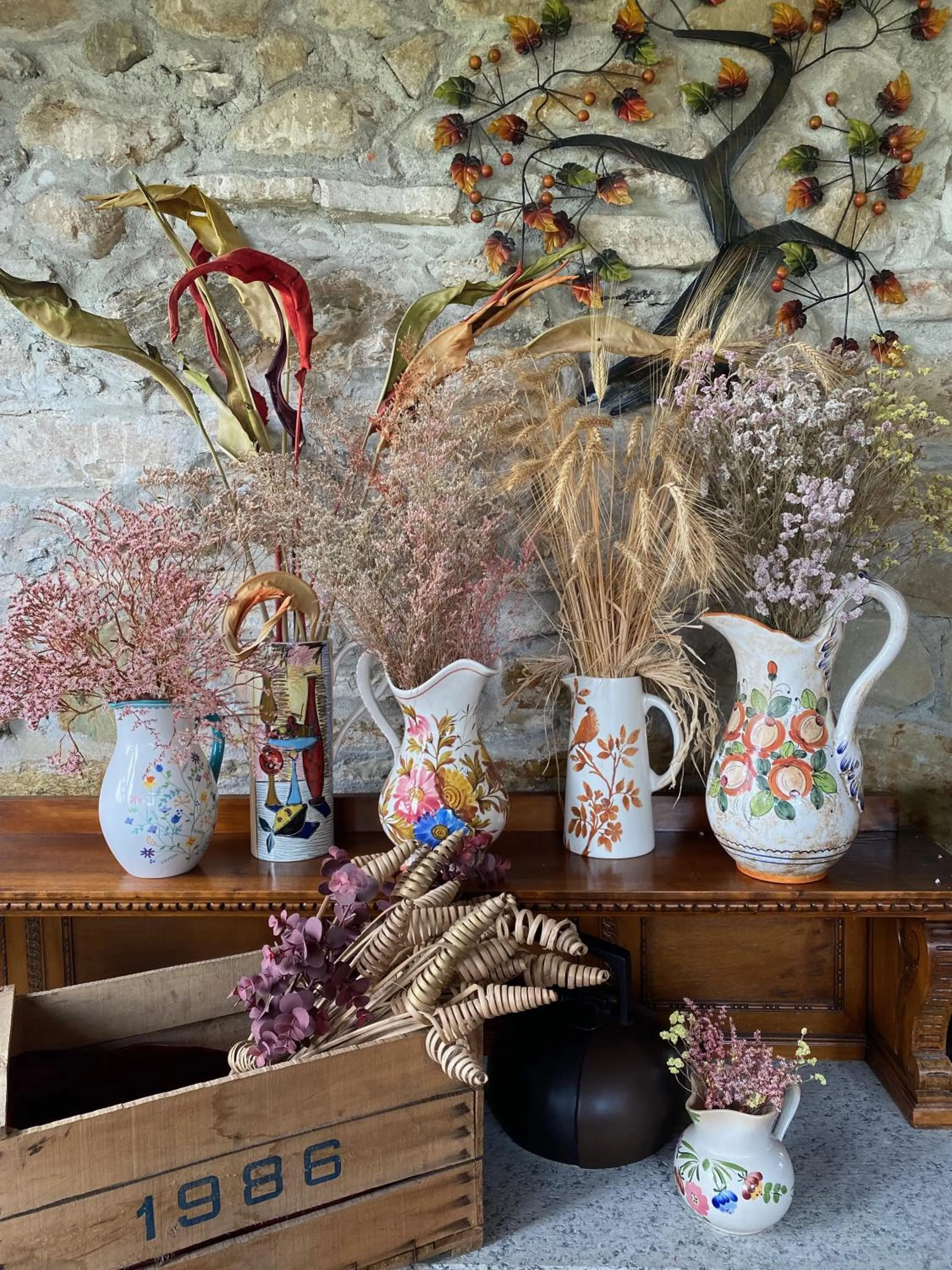 Decorative detail in Cascina Gazzeri Country House