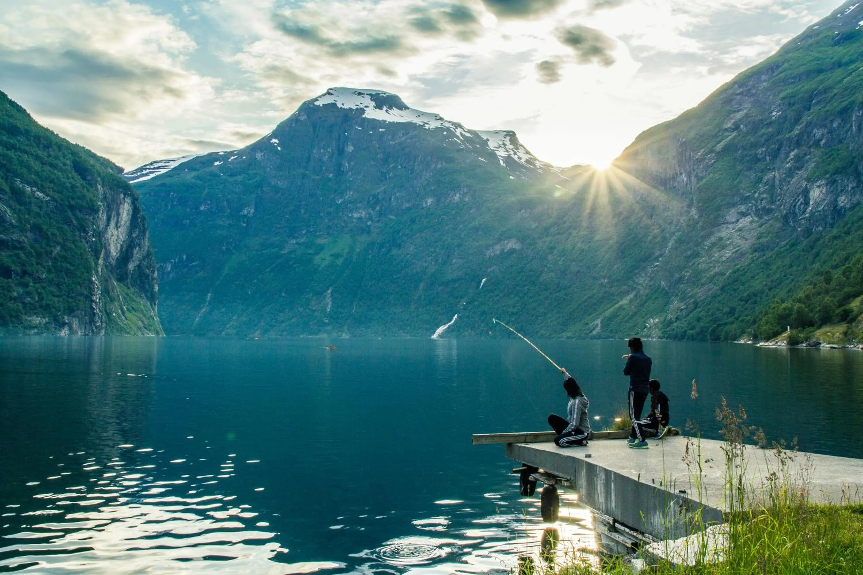 Natural landscape in Grande Fjord Hotel