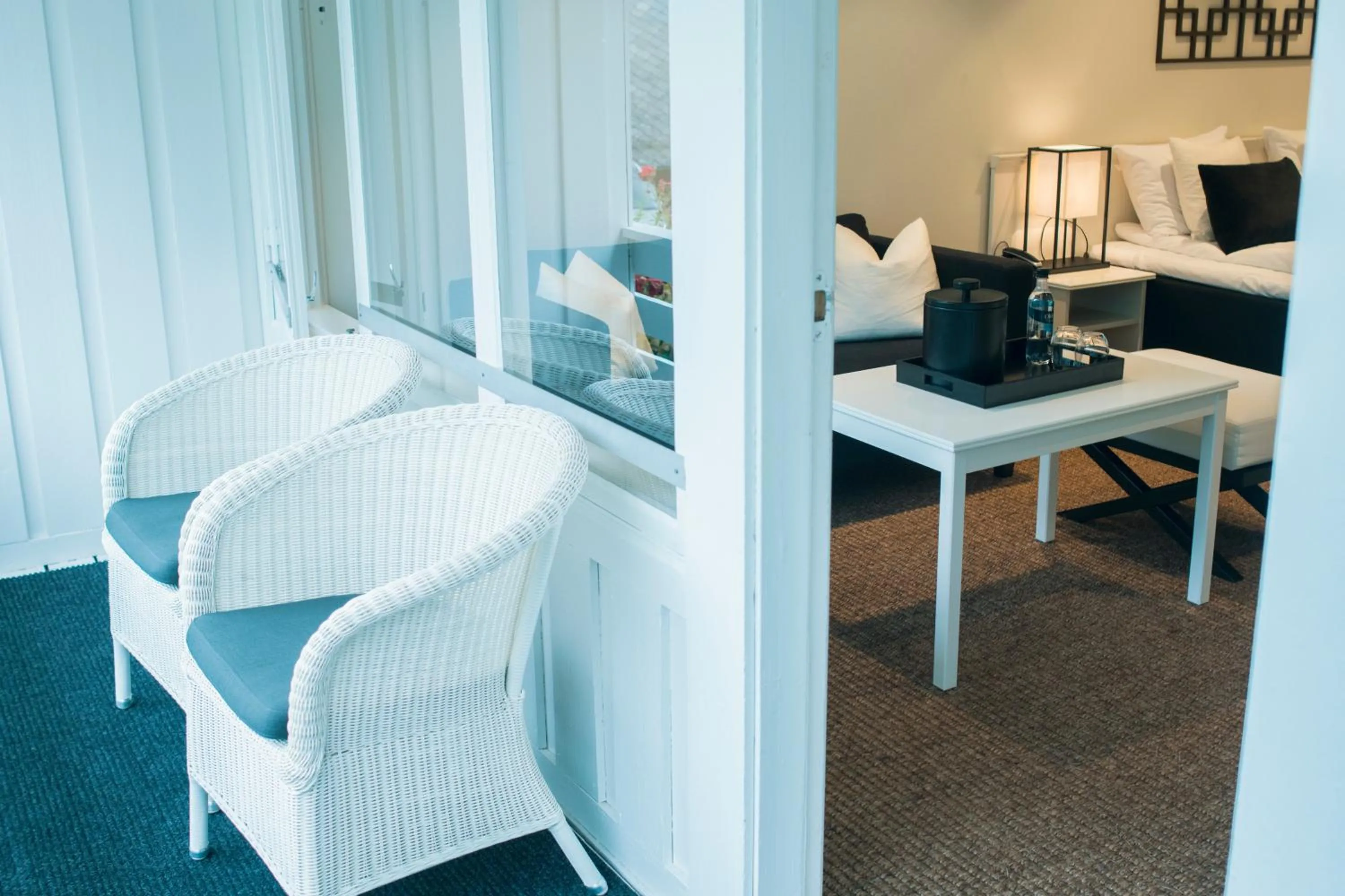 Bed in Grande Fjord Hotel